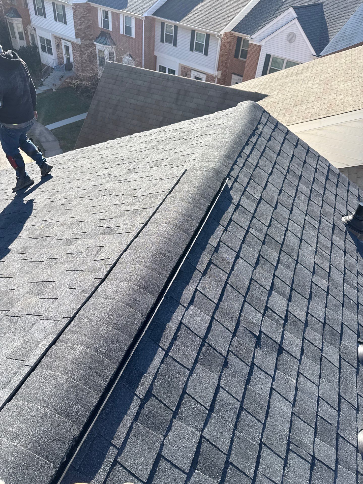 Burke: Residential Roof Replacement with CertainTeed Landmark Pro in Max Def Moire Black by RM Banning, Inc.