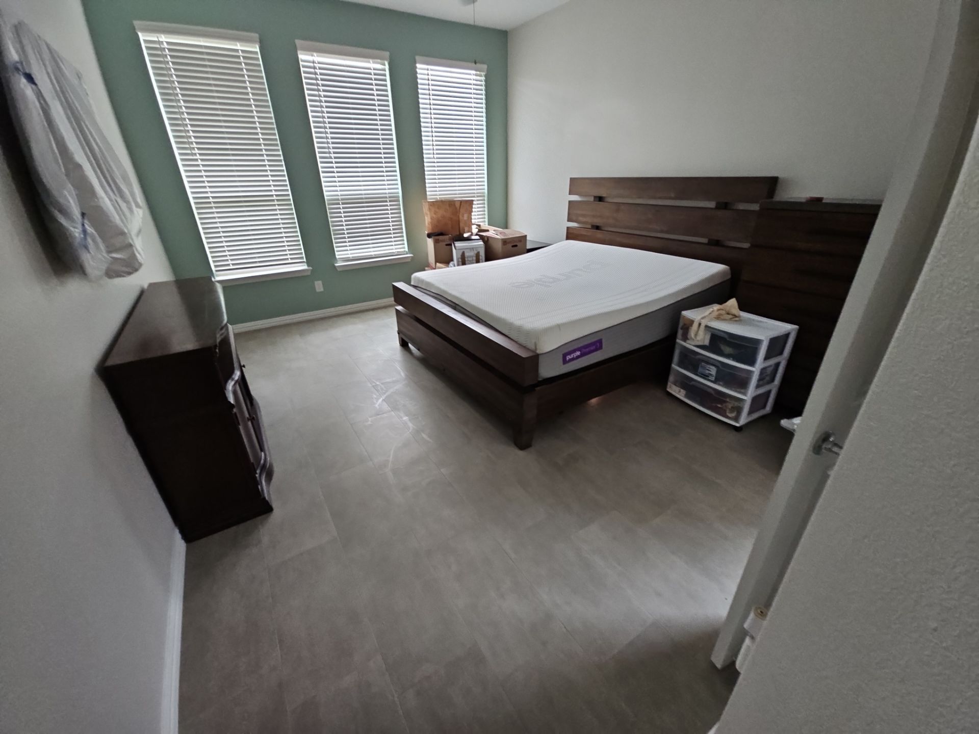 Carpet replacement with Tile and Red Oak Stairs by EL-GC LLC 