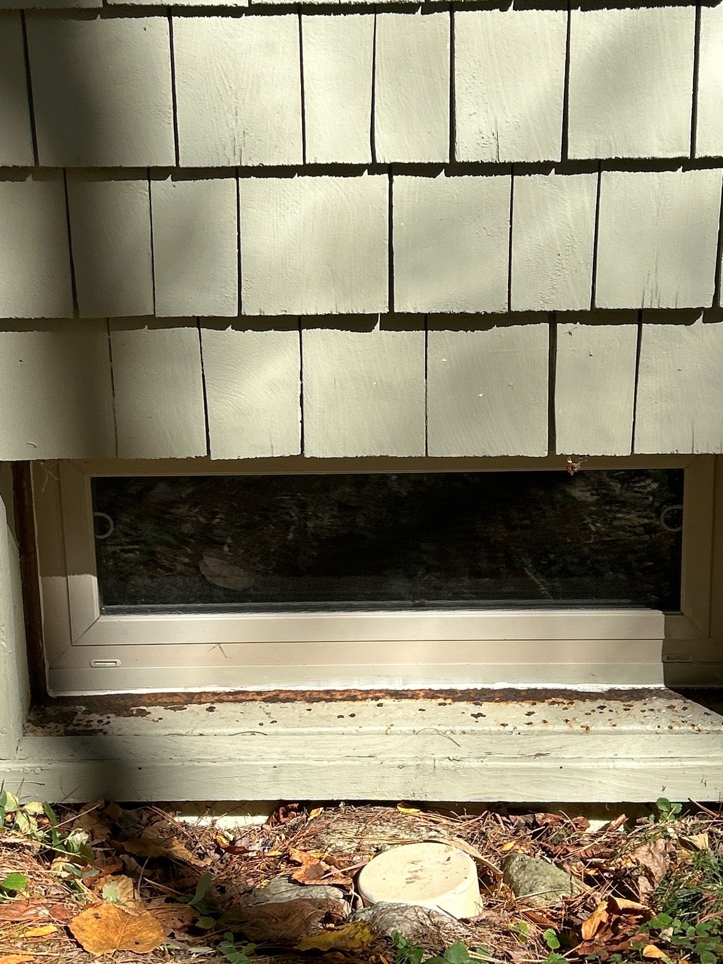 Basement Replacement Windows using Harvey Vinyl Replacement Windows by Cheshire Glass Company