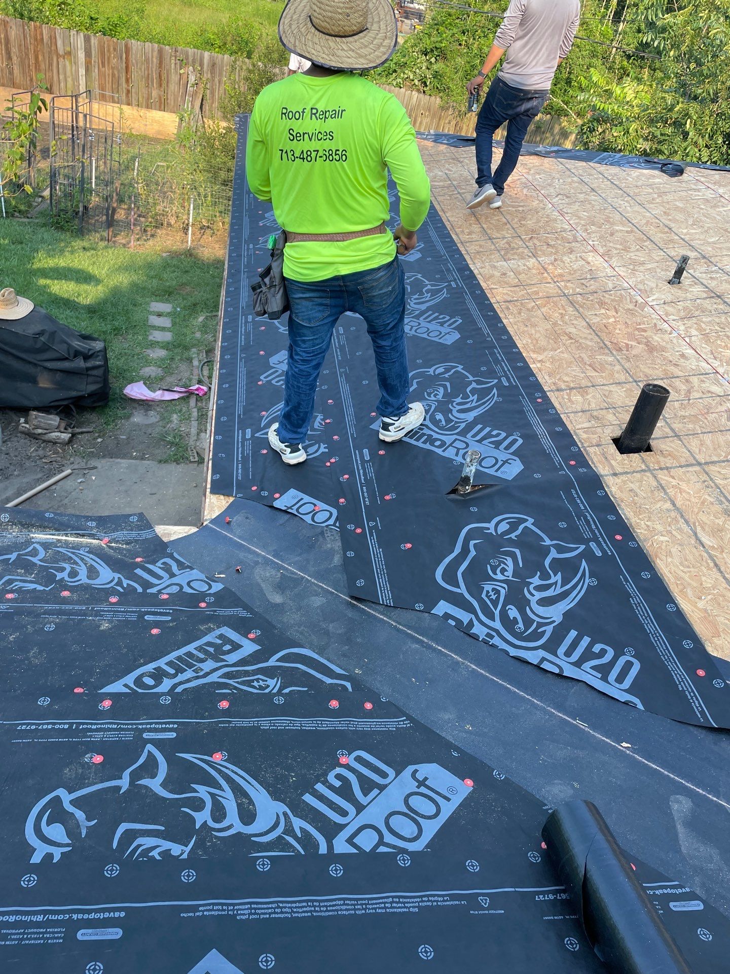 Residential Roofing Repair using Owen's Corning Duration (Lifetime) Shingles by Roof Repair Company