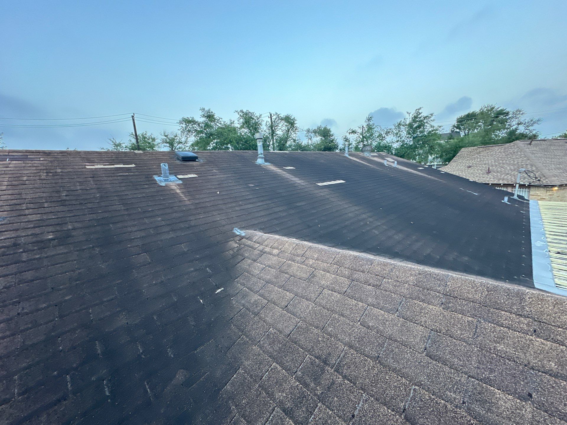 Project in Houston by Motion Roofing