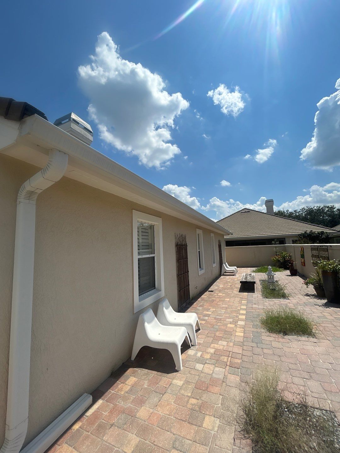 Concrete Tile Roof Repair and Gutter Maintenance in Orlando by Fortified Roofing Solutions Corp.