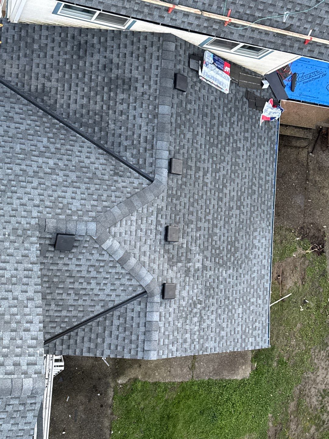 Residential Reroof Shingle by Top Notch Roofing Inc