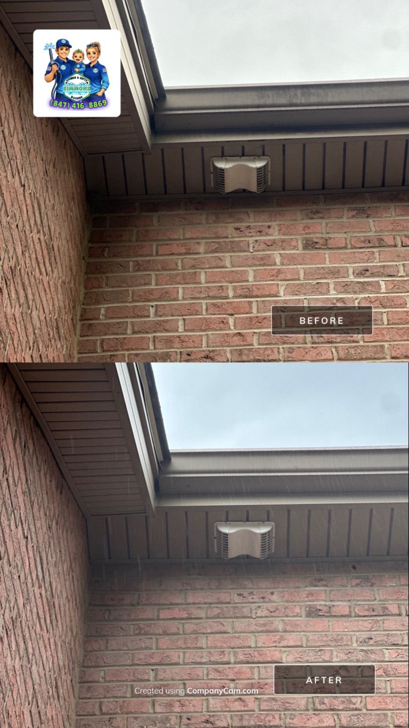 Project in Addison by Simmons Power & Soft Washing