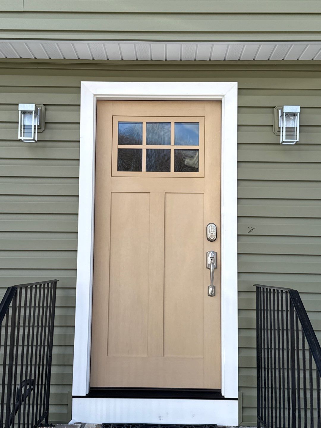 Complete Exterior Home Transformation with CertainTeed Dutch Lap Siding, Windows, Custom Door & Deck Repairs by Sensible Home Solutions