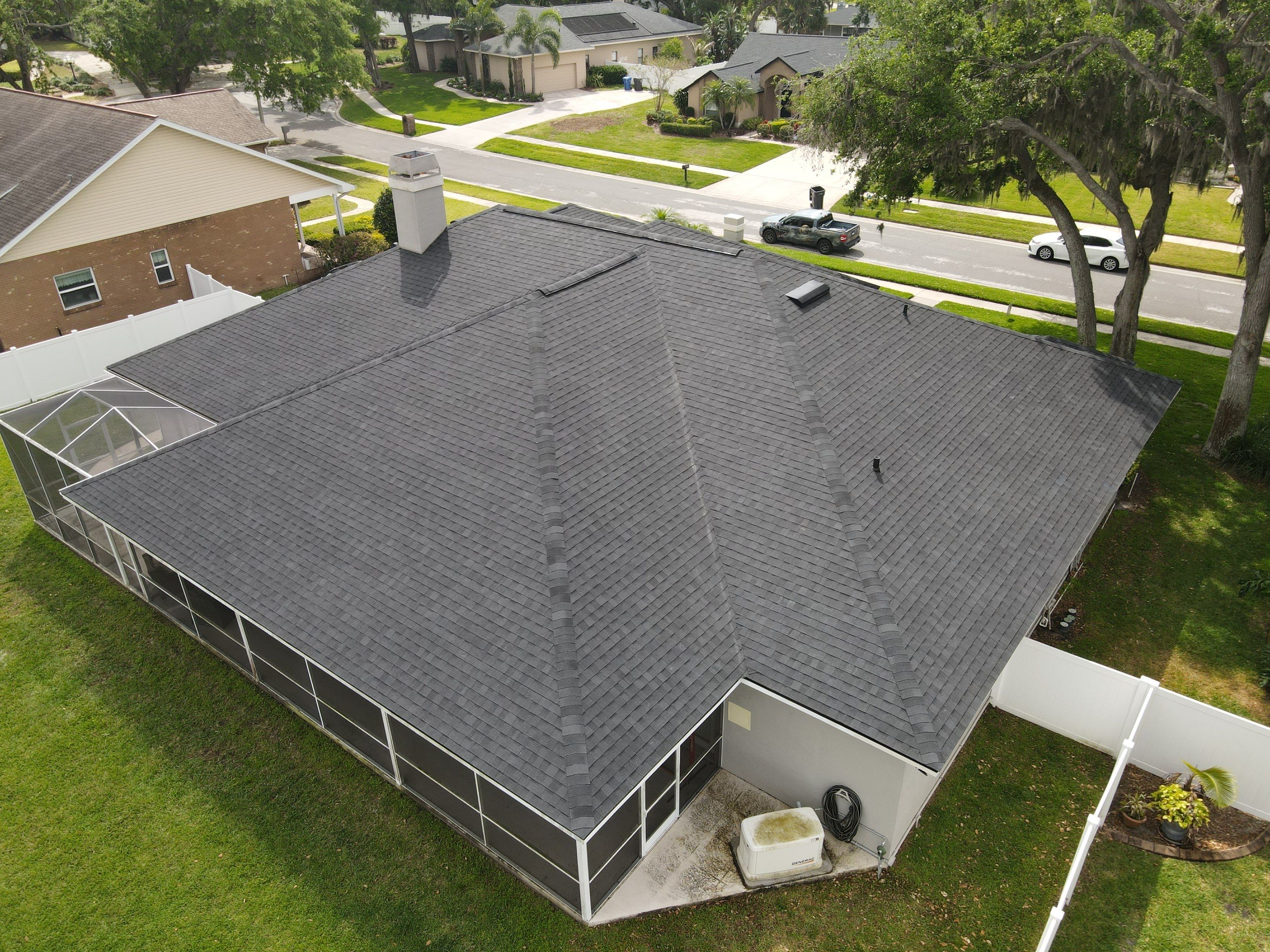 Roof replacement in Valrico FL by Steadfast Roofing 