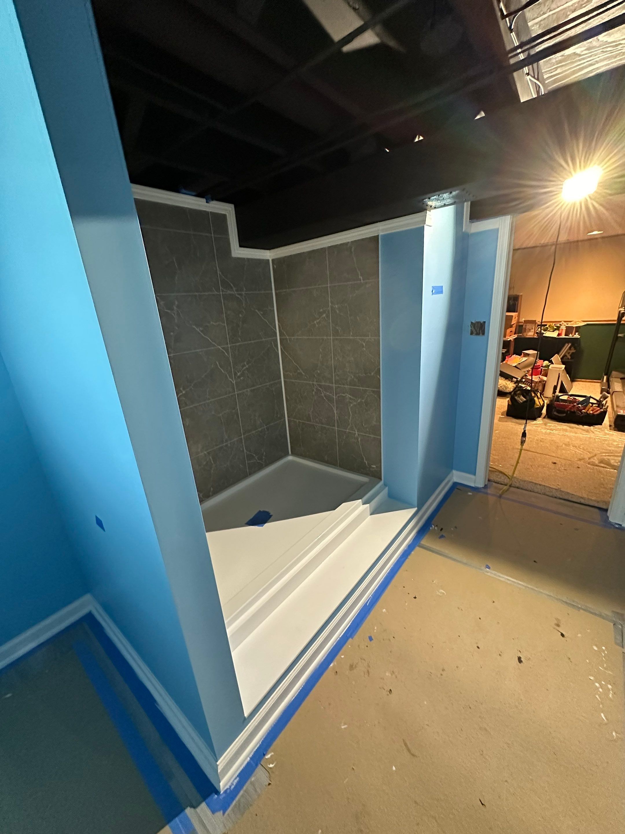 Basement Bathroom Remodel by Ivy Lea Construction