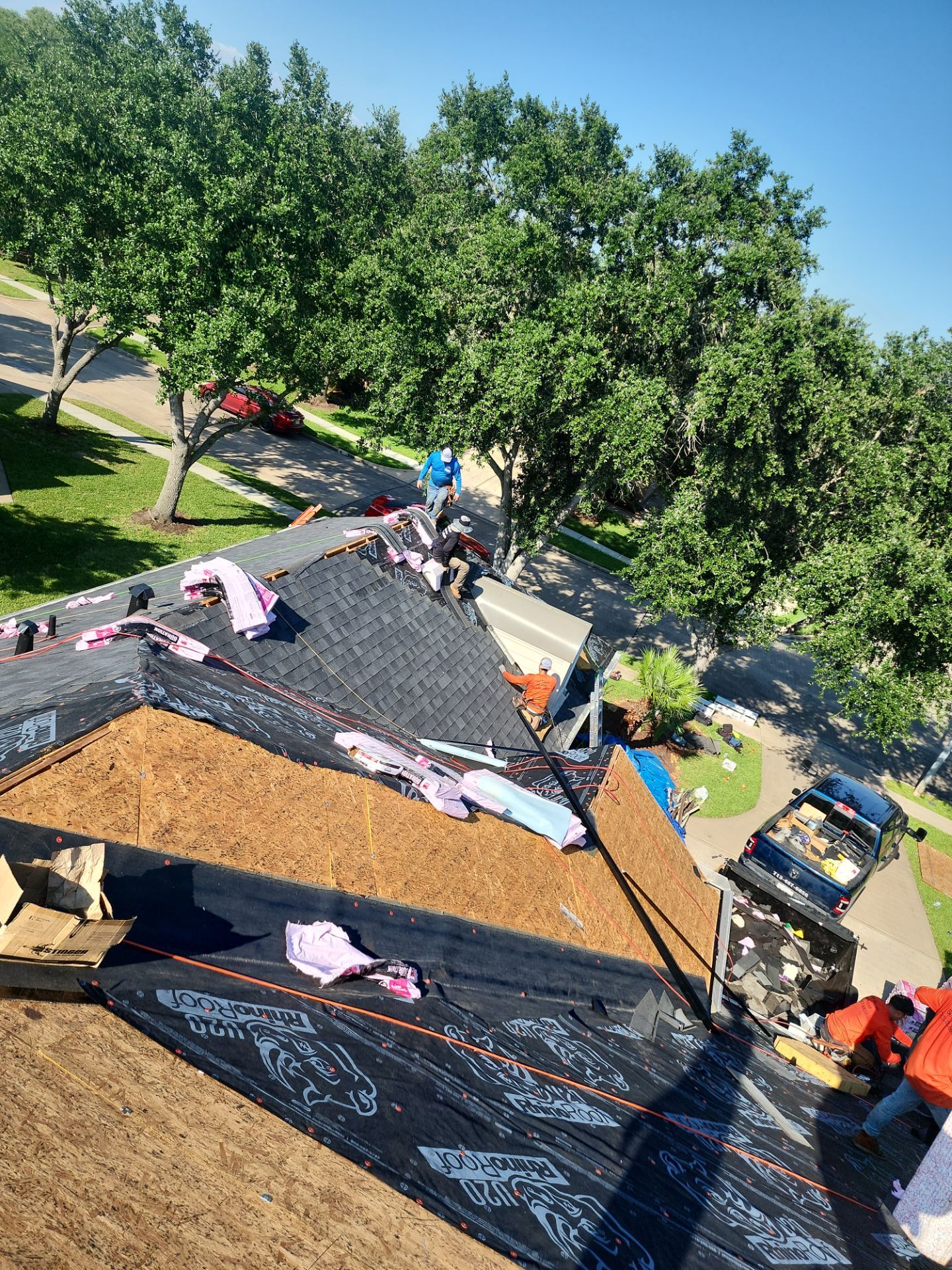 Residential Roofing Repair using Owen's Corning Duration (Lifetime) Shingles by Roof Repair Company