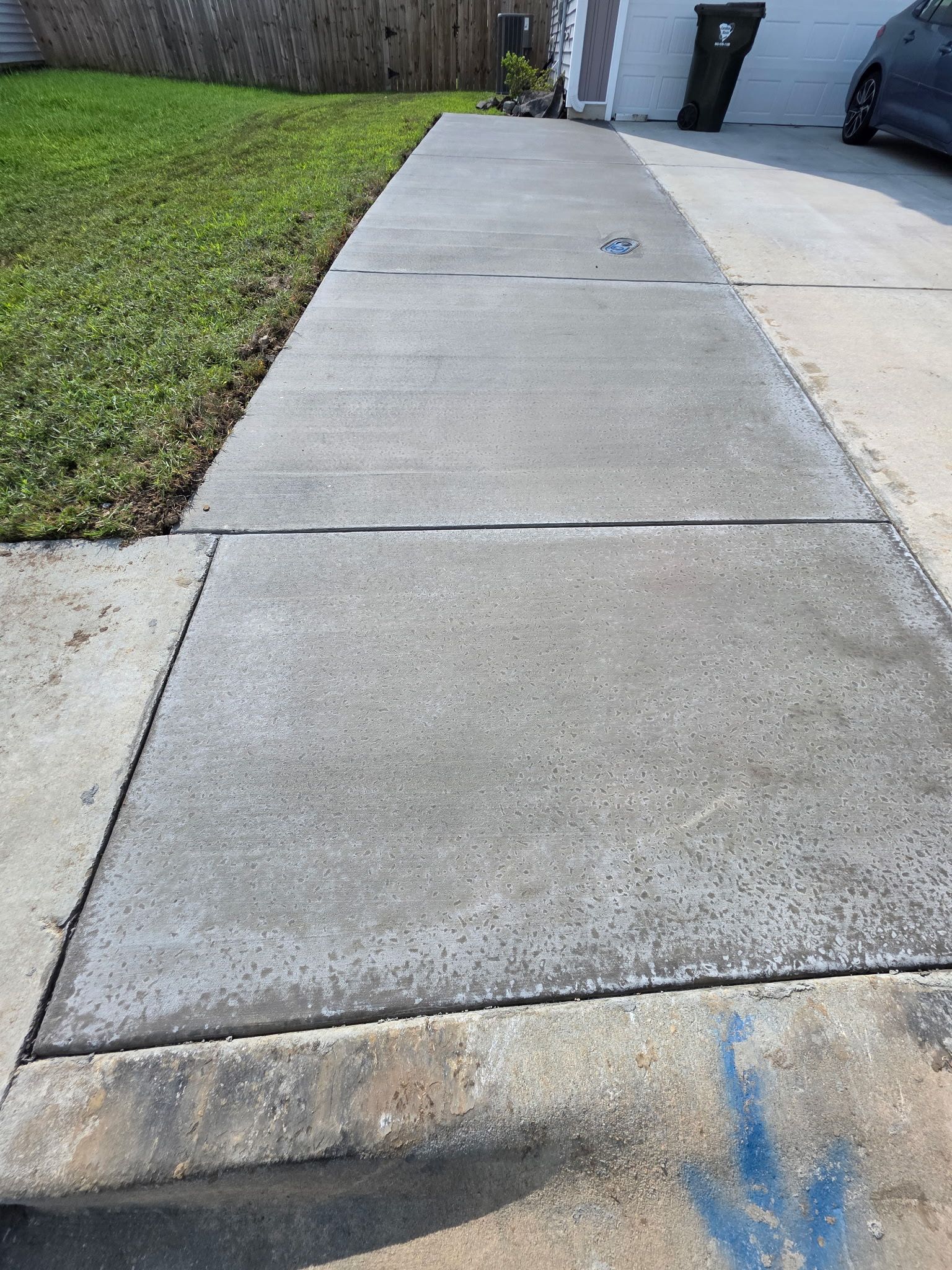 Boat storage concrete by Cornerstone Home Builders, LLC
