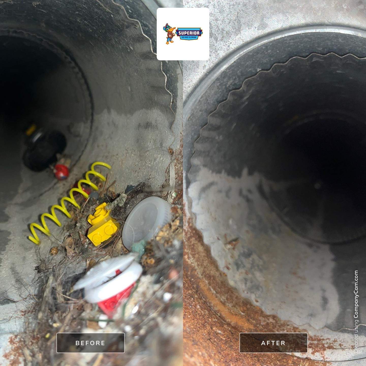 Air Duct Cleaning With a Vacuum Truck in Darlington, PA by Superior Air Duct Cleaning