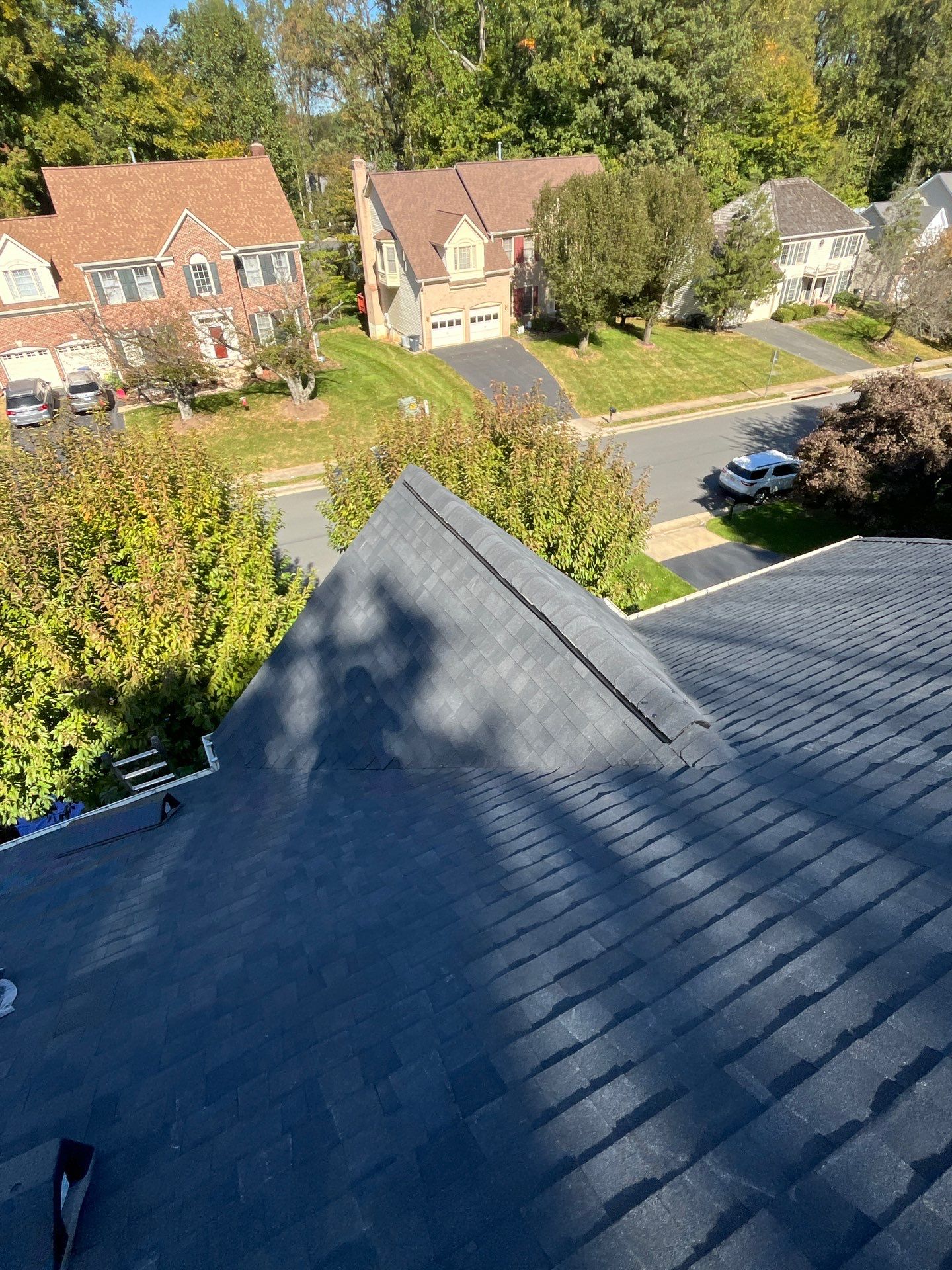 Burke: Residential Roof Replacement with CertainTeed Landmark Pro Designer Shingles in Max Def Charcoal Black by RM Banning, Inc.