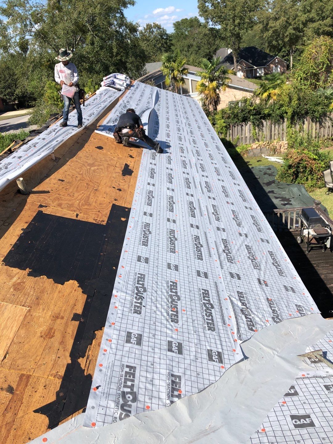 Residential Roofing Installation using Roof Replacement by American Roofing & Construction LLC