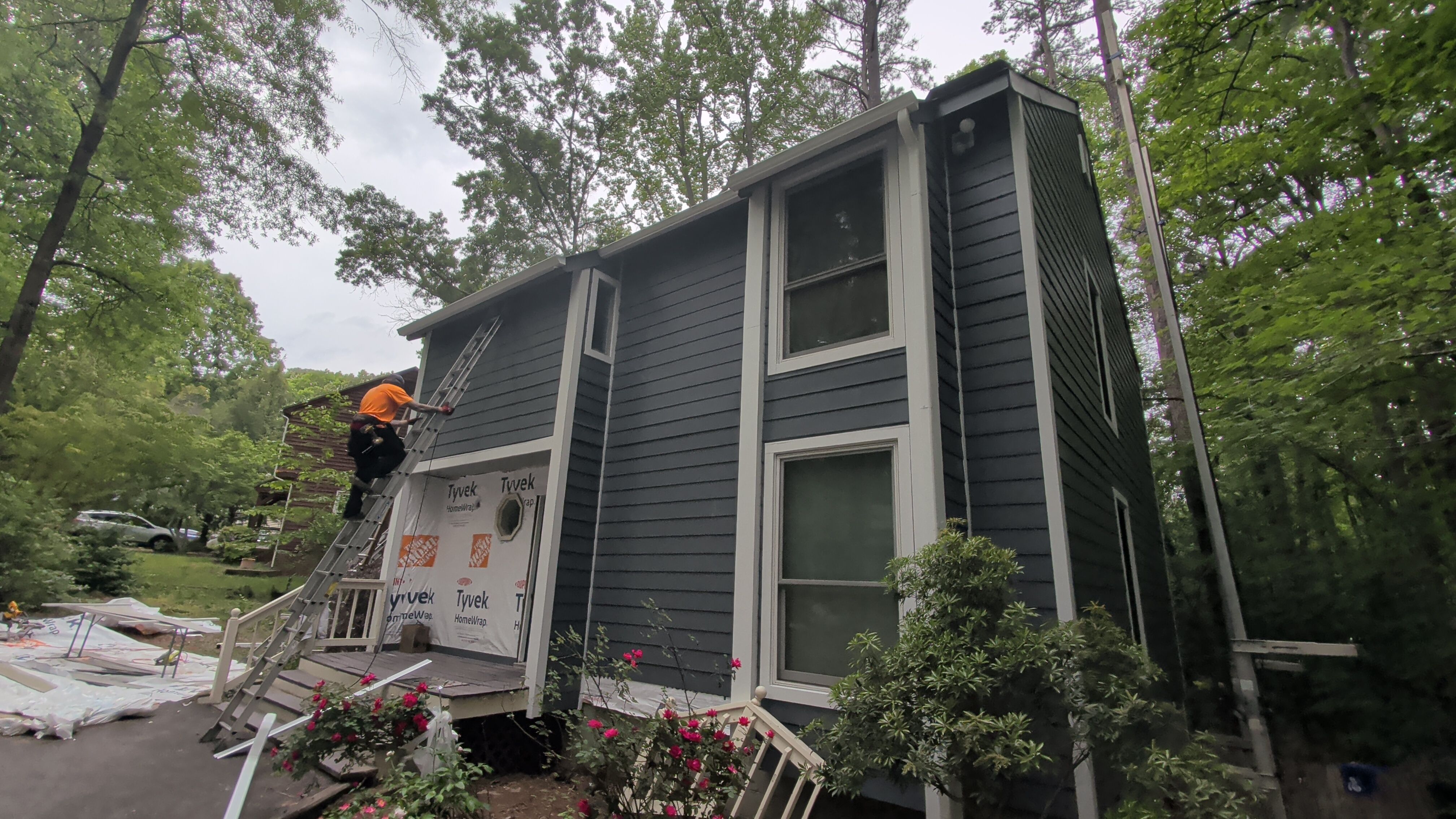 James Hardie Fiber Cement Siding Replacement in Midlothian, Virginia by Ideal Siding Richmond