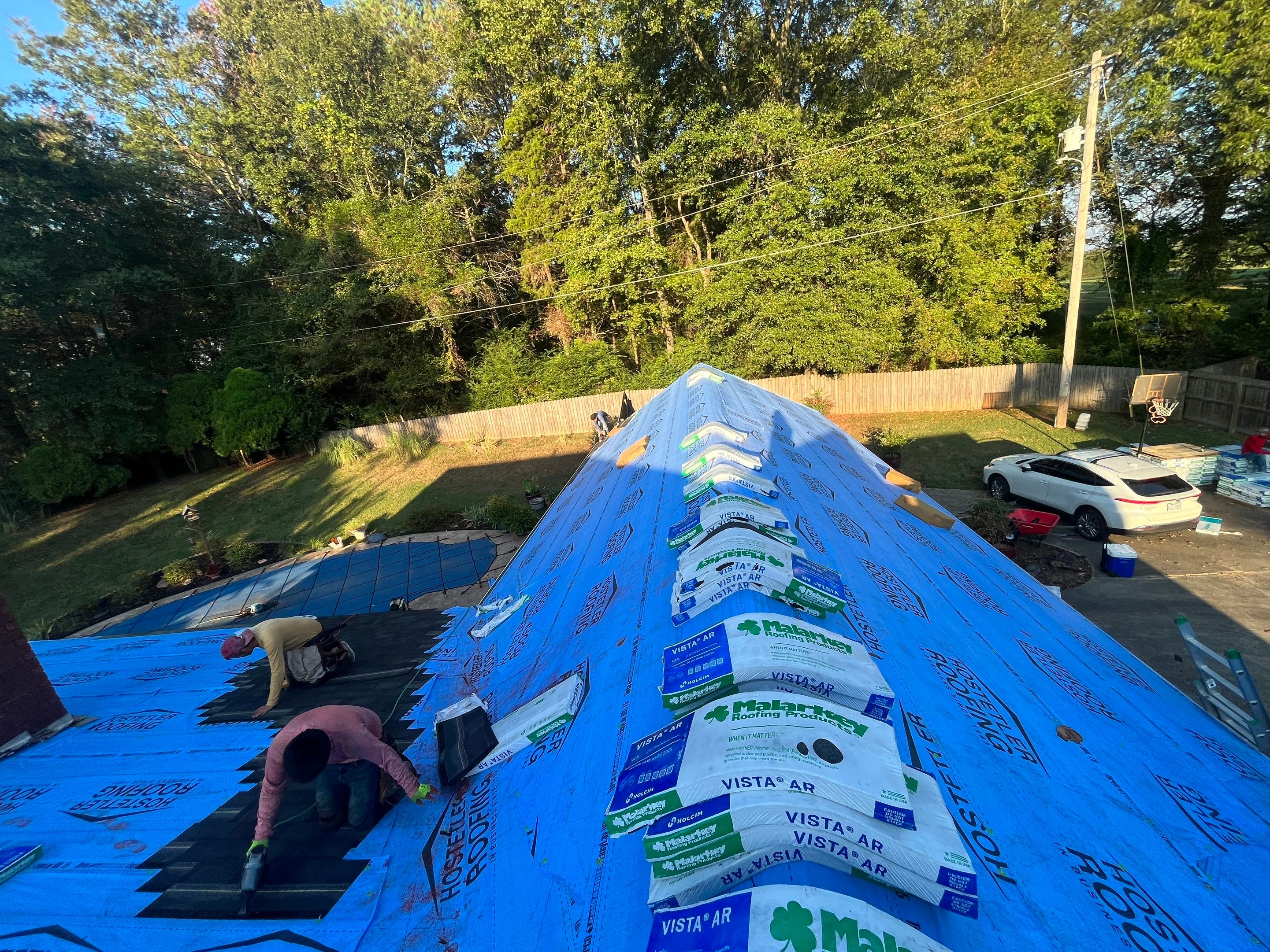 Residential Roofing Repair using Malarkey Vista by Hostetler Roofing