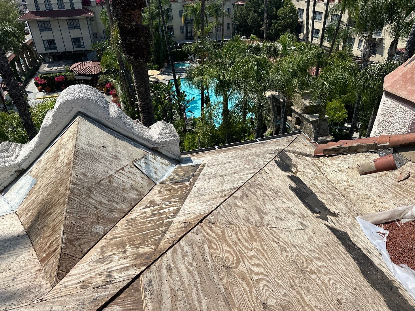 Mission Inn Hotel Roof Replacement by Veirs Kluk Roofing Inc. Lic# 624176