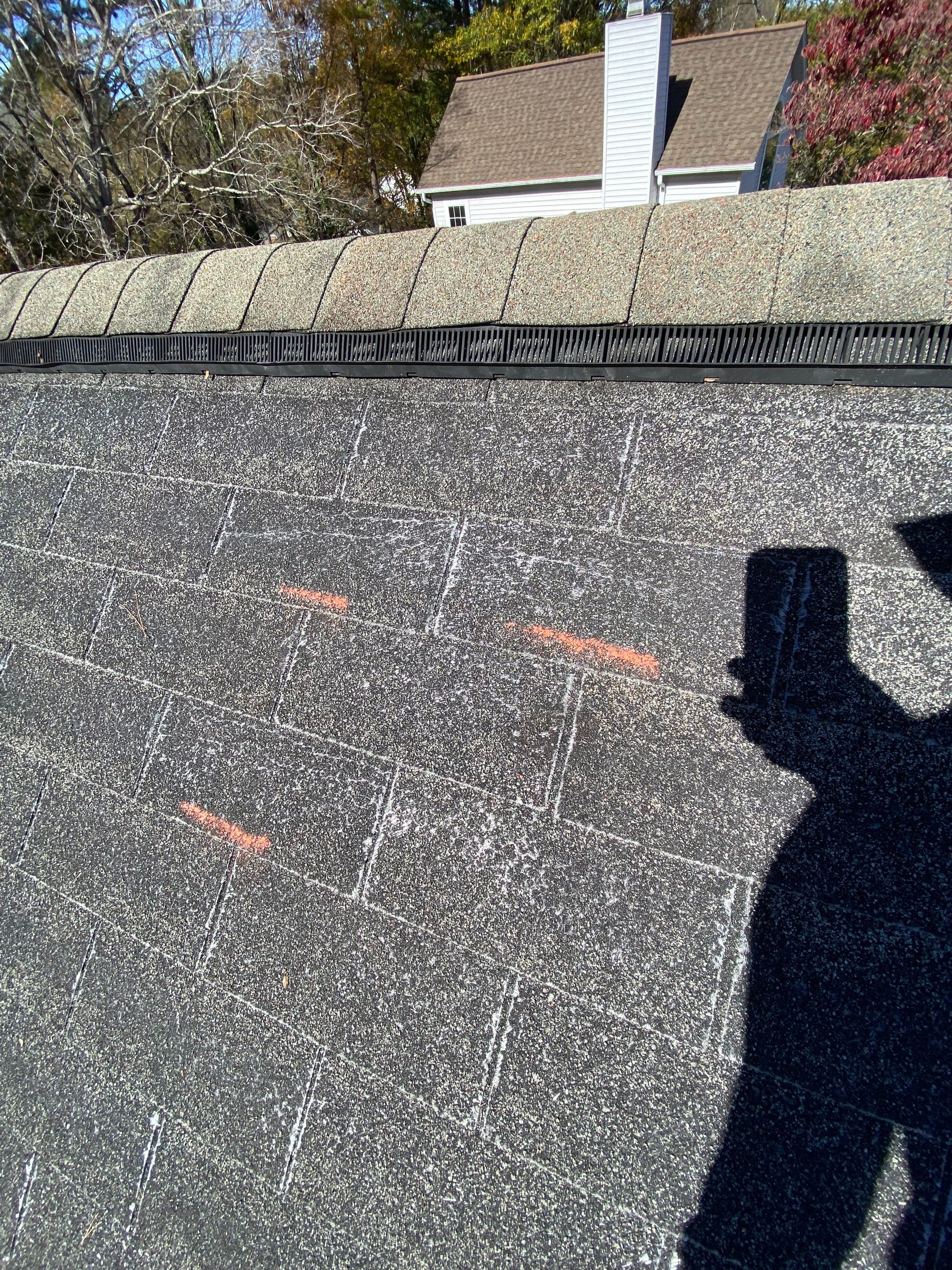 Roof replacement by hail and wind by Just Brilliant Restoration JBR