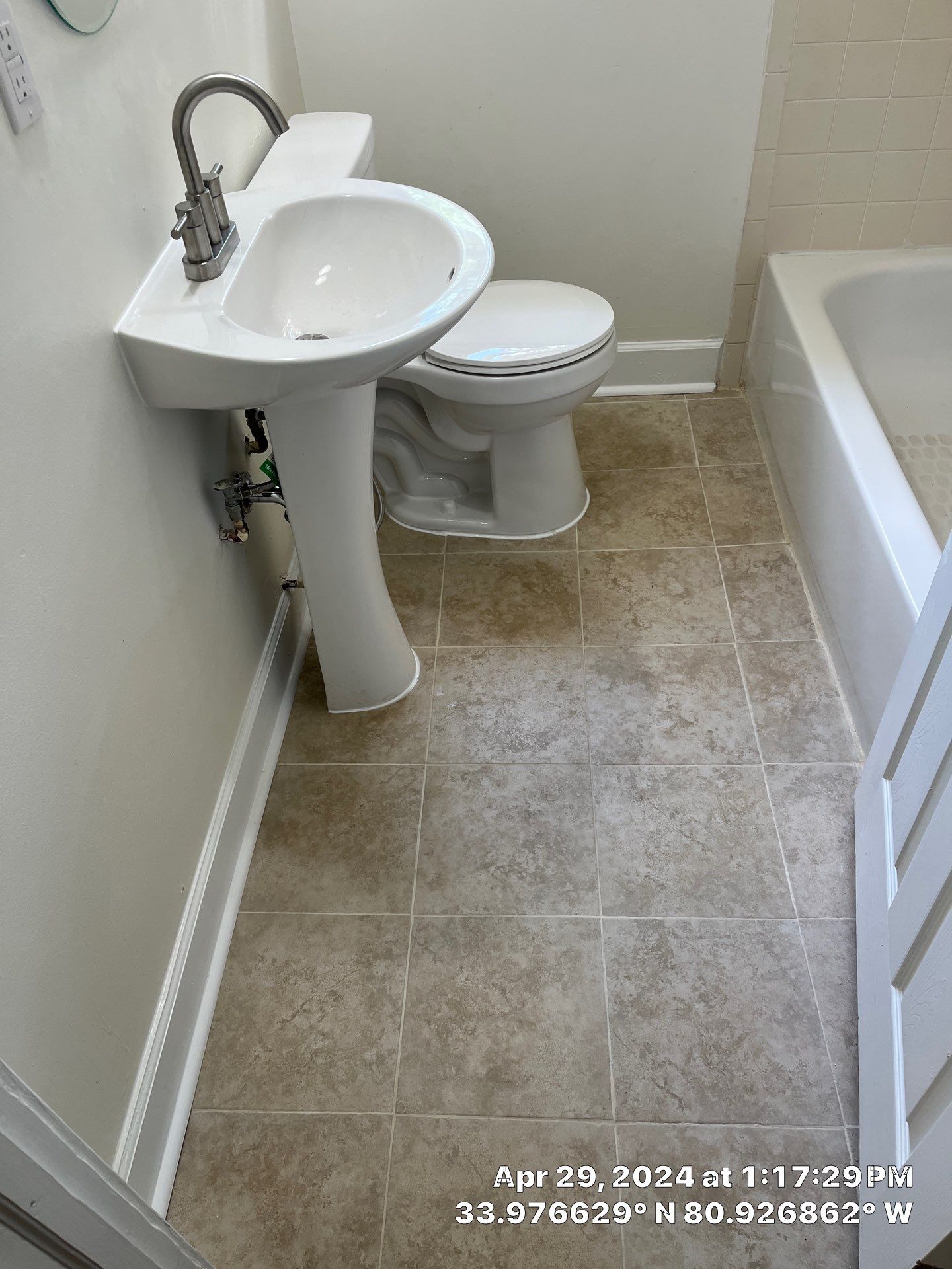 Investment Property Rescue - Subfloor Repair & Bathroom Tile Installation (Columbia, SC) by Geaux 2 Guy, LLC