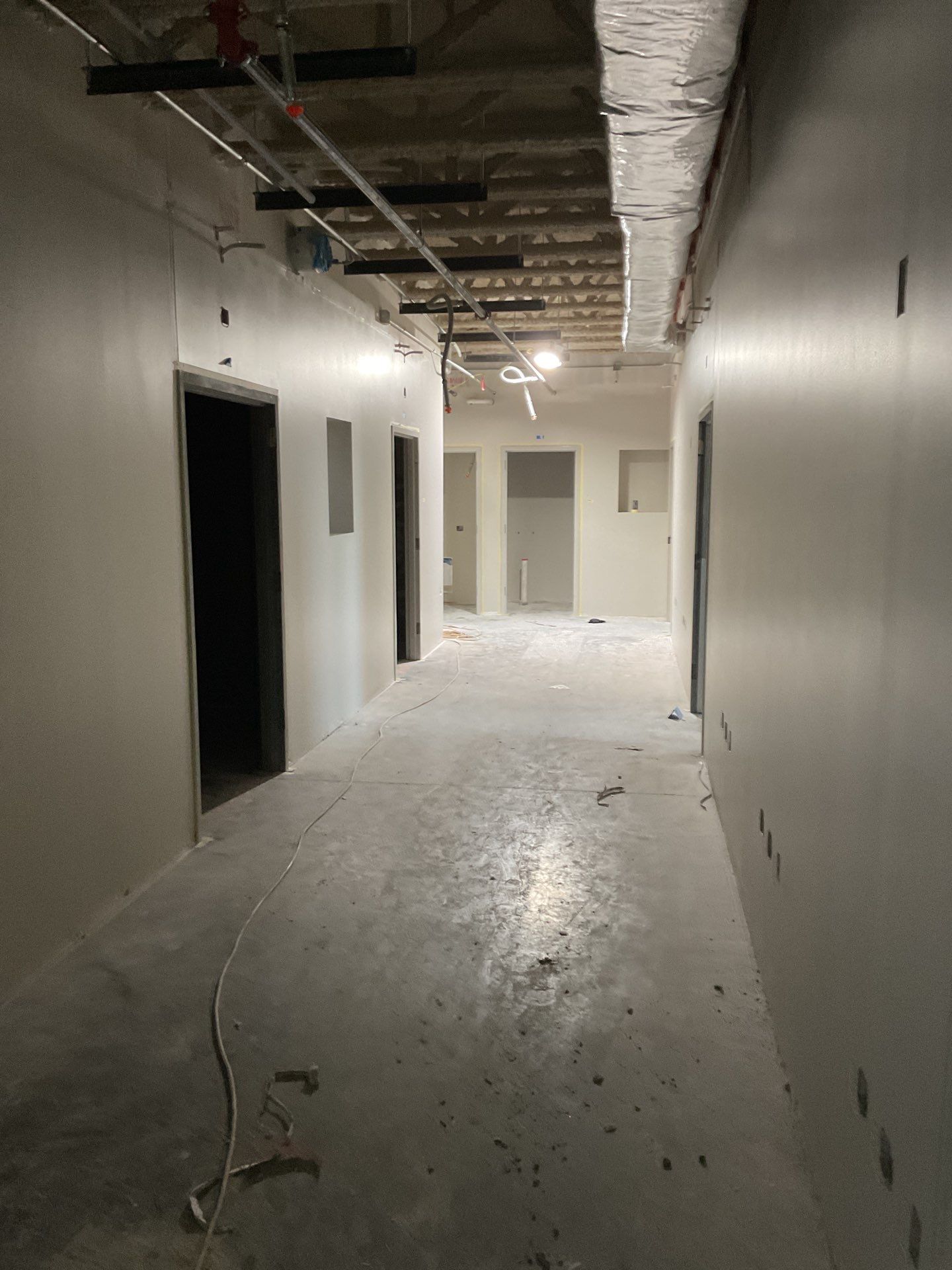 New Commercial Build Painting by Select Painting, Coatings & Garage Cabinets