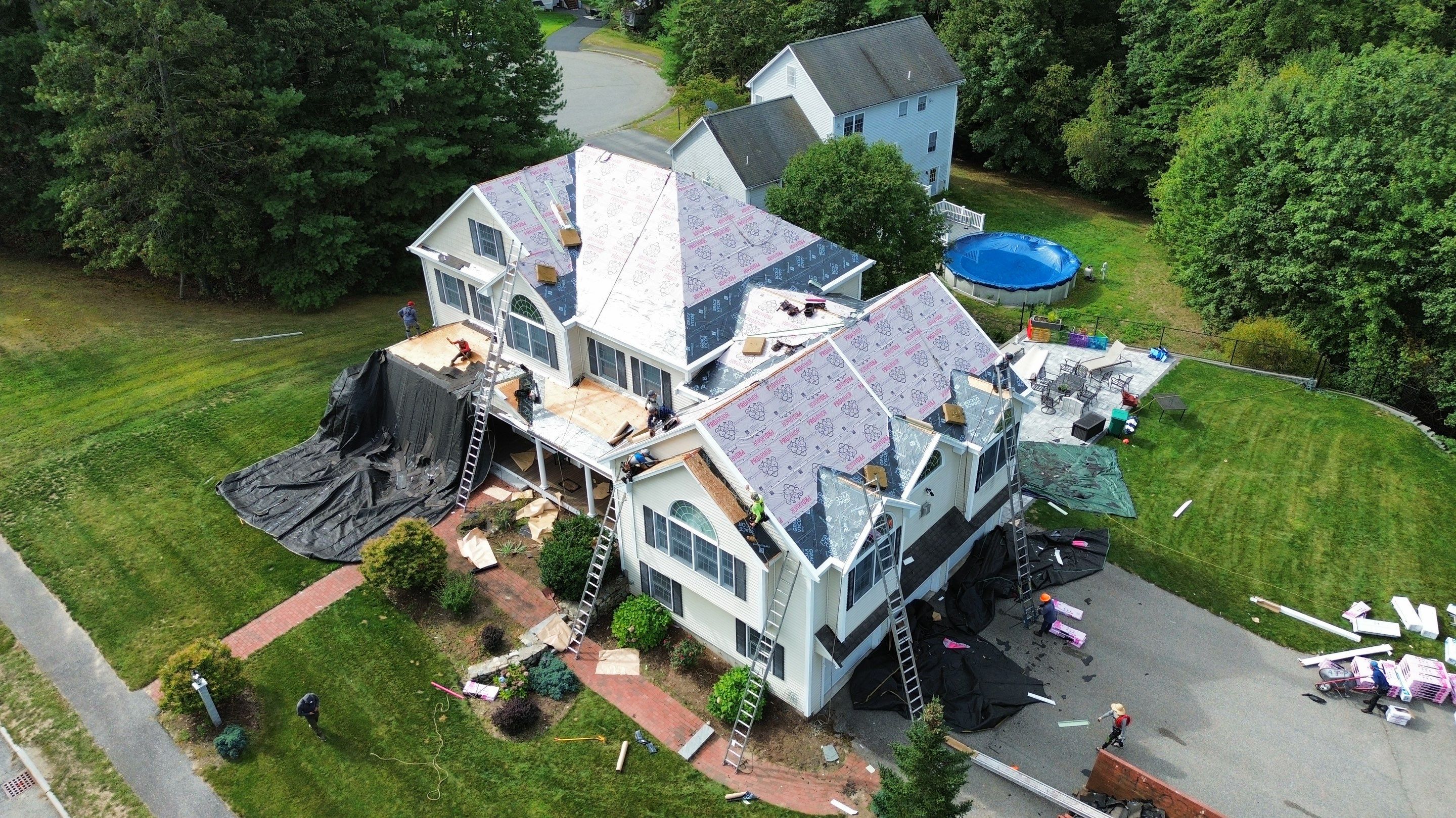 Complete Roof Replacement with Owens Corning TruDefinition Shingles by Mighty Dog Roofing of Greater Middlesex County