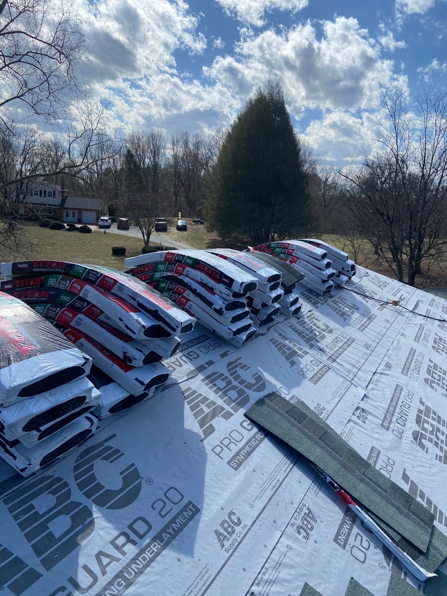 New Roof Install using Tamko Titan- Thunderstorm Gray in Owings, MD by Storm Ready Exteriors
