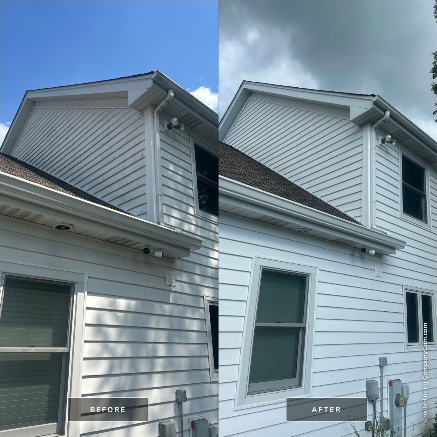 Project in St. Charles by Simmons Power & Soft Washing