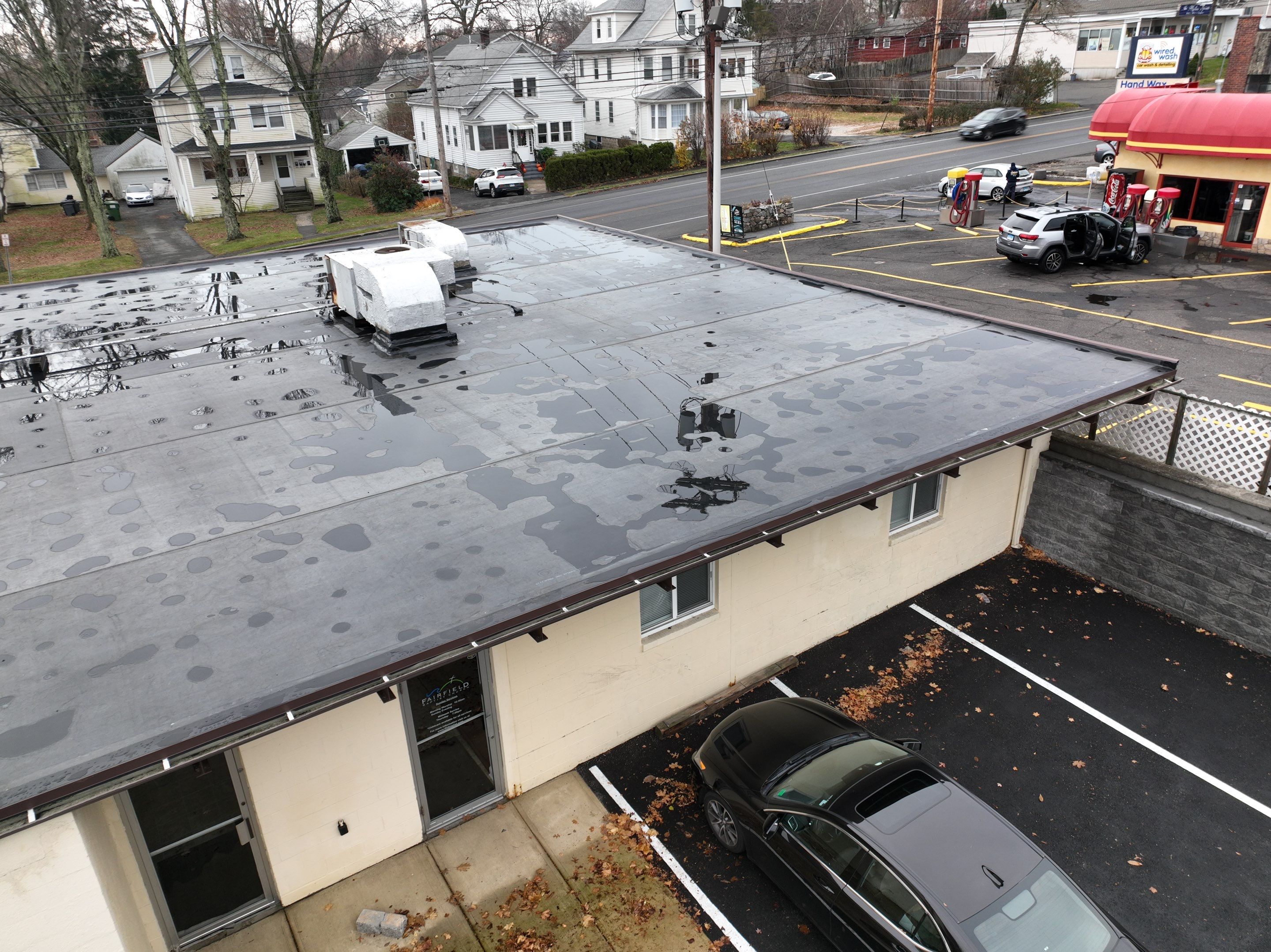 Commercial Roofing Installation using EPDM  by A Plus Exterior