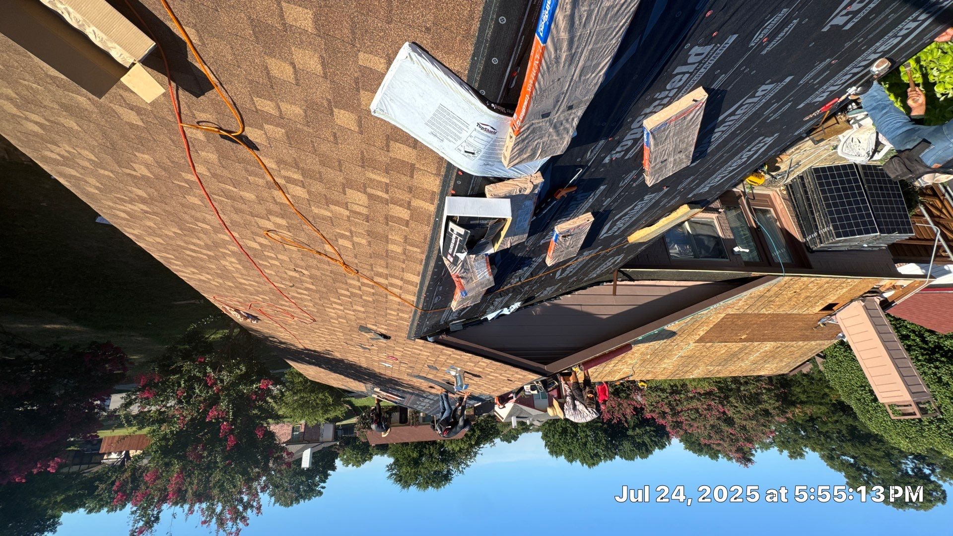 Project in Garland by Rhino Roofing and General Contracting, LLC
