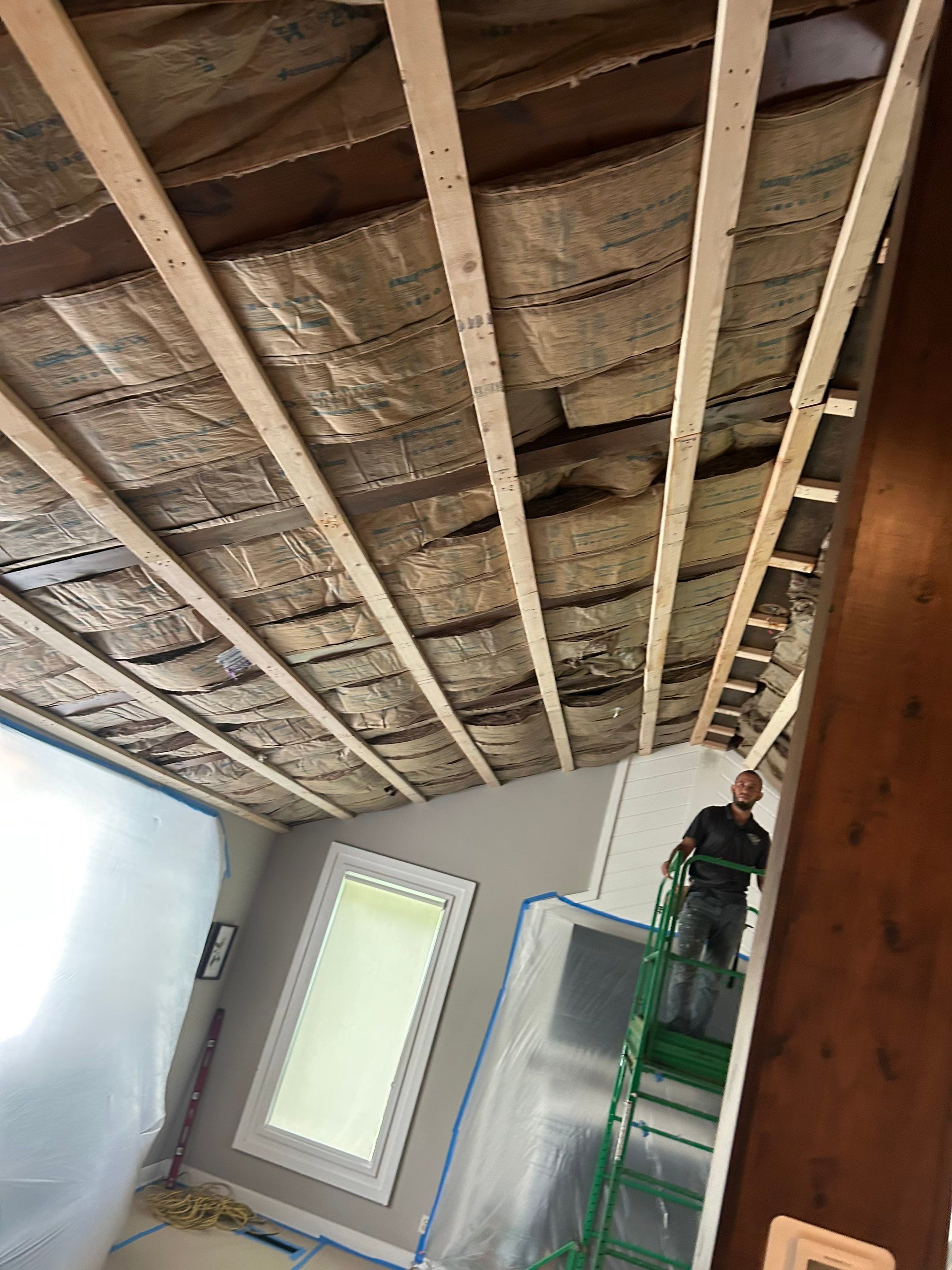 Ceiling Renovation & Insulation Upgrade by PGP Surface Solutions, LLC