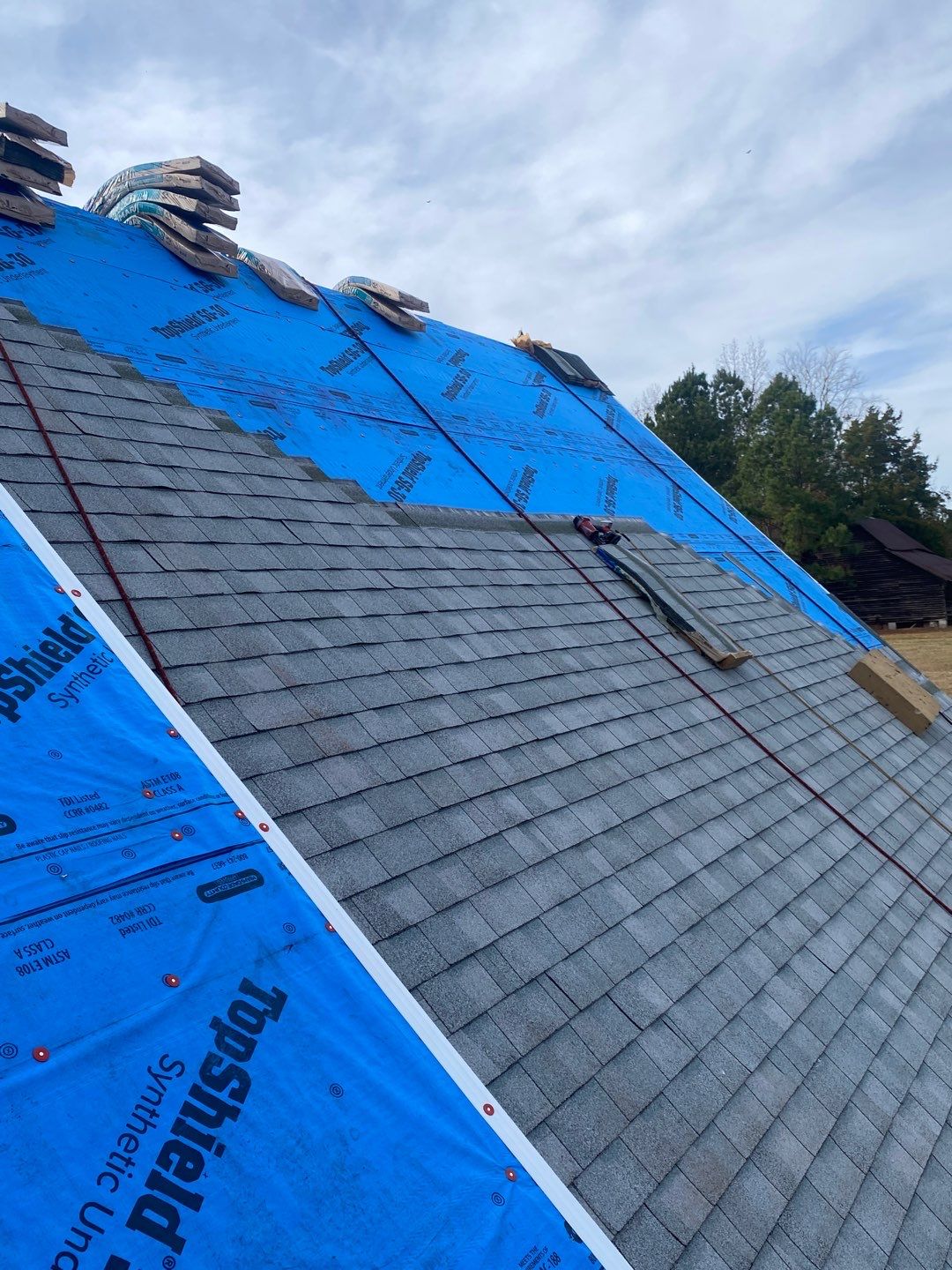 Project in Creedmoor - Certainteed Landmark Silver Birch by Pro Performance Roofing