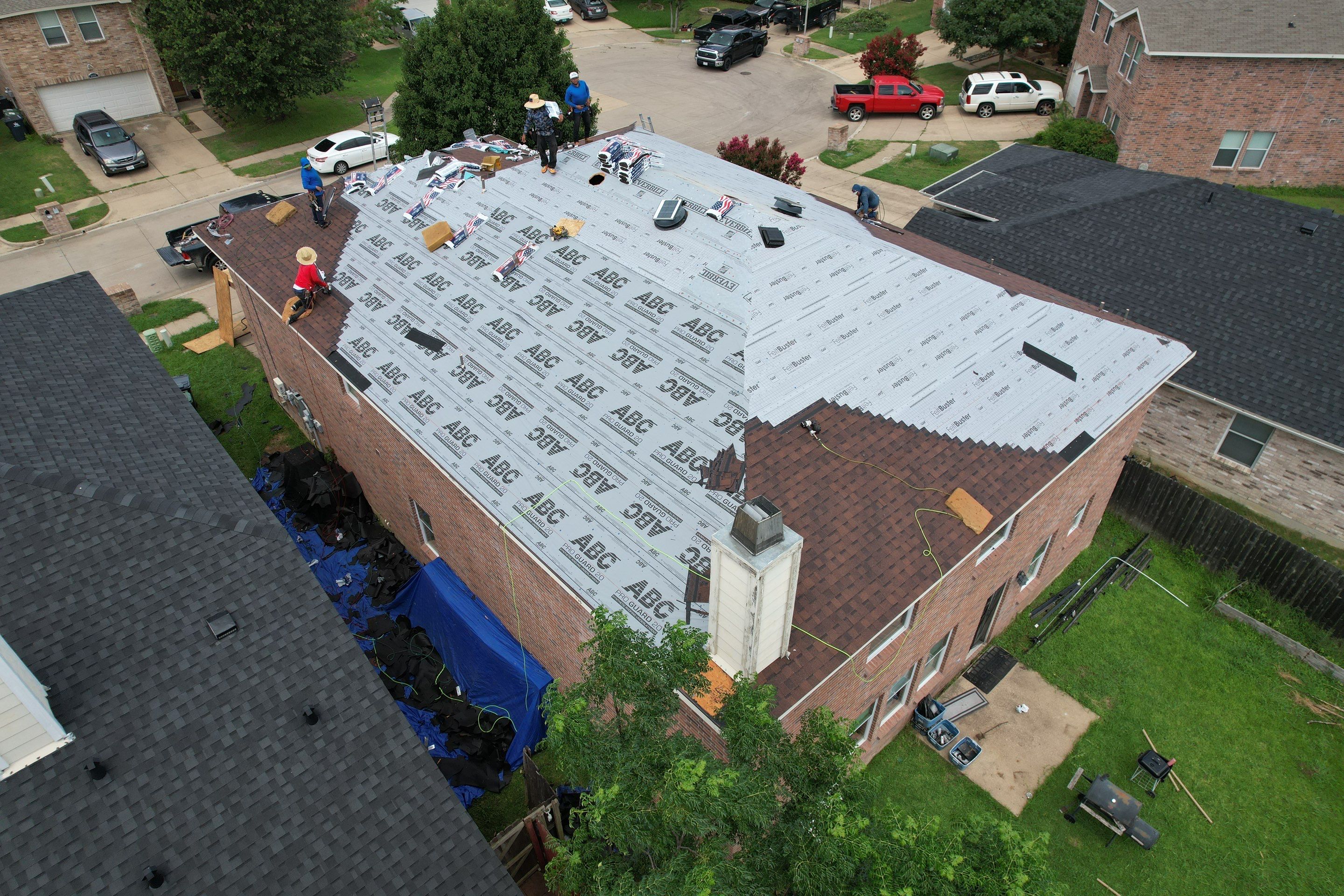 Project in Arlington  by Zeus Exteriors