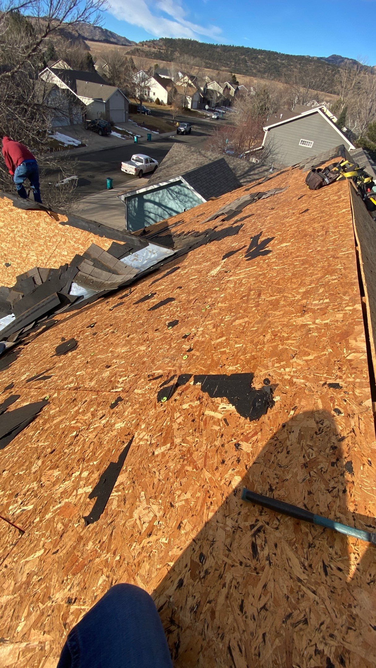 Resdiental Hail Damage Roof Replacement using Certainteed Northgate by Black Belt Roofing