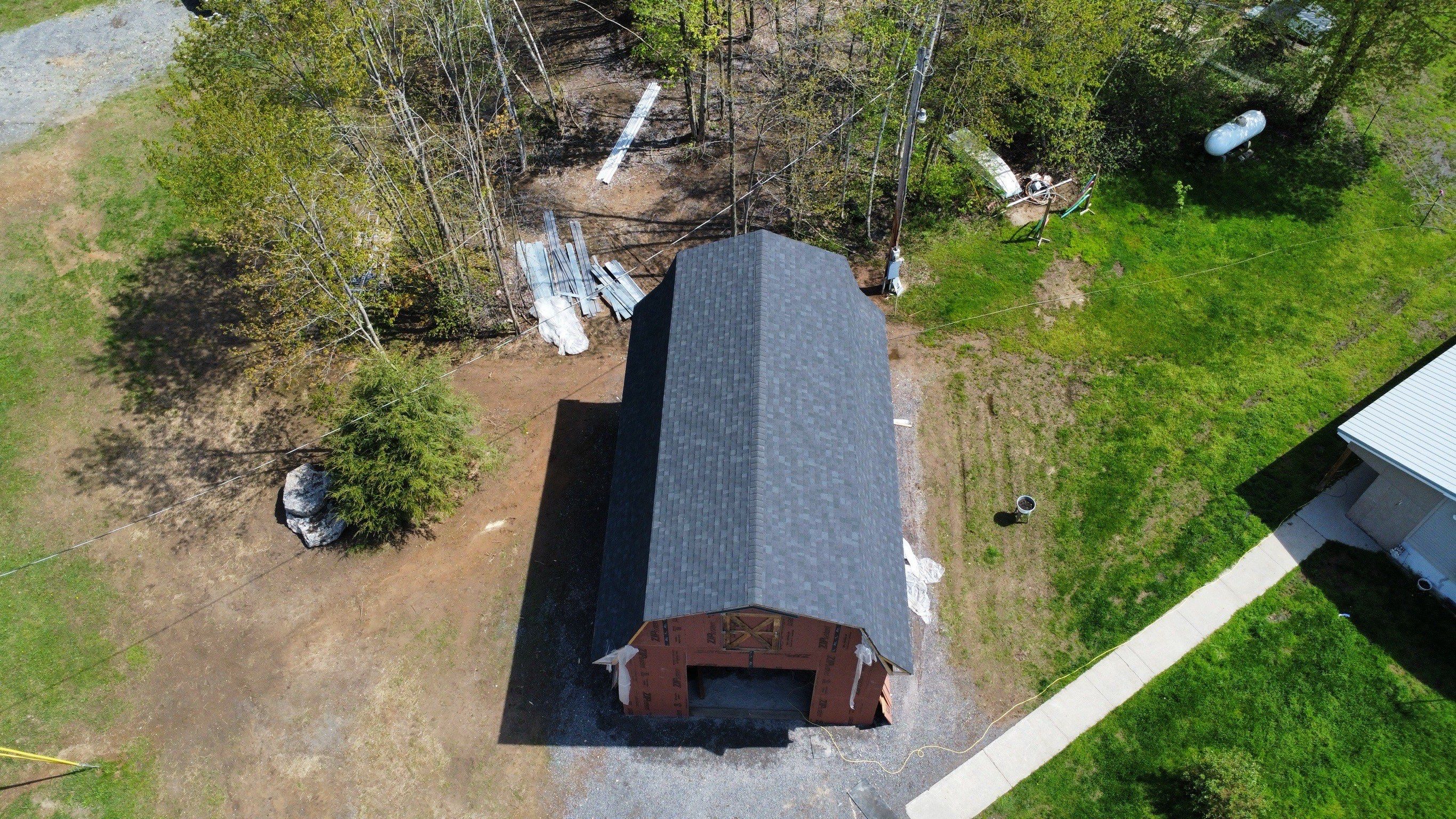 🏠 New Shed Installed in Parish, NY 🛠️ by Alpha Omega Roofing LLC