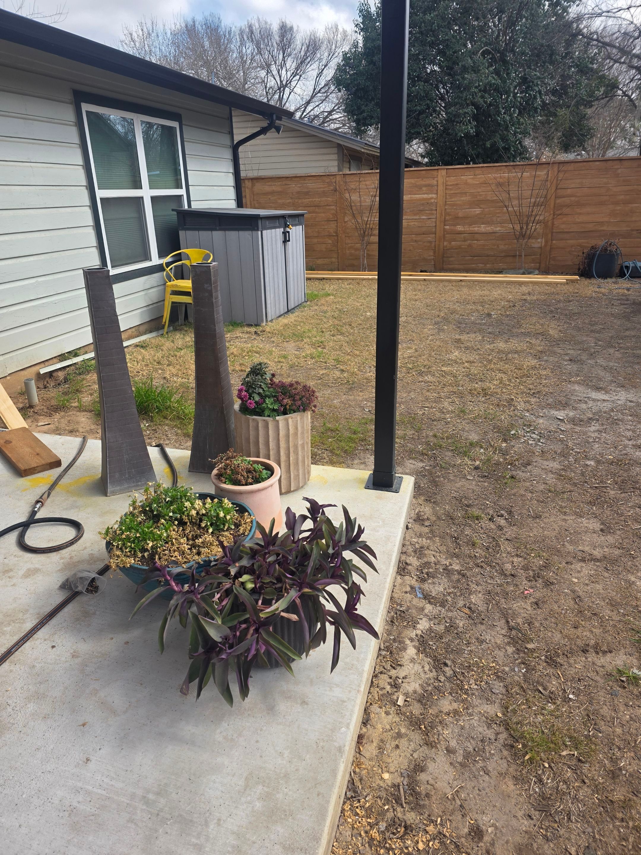 Custom patio for under 20. by REPS OF TEXAS