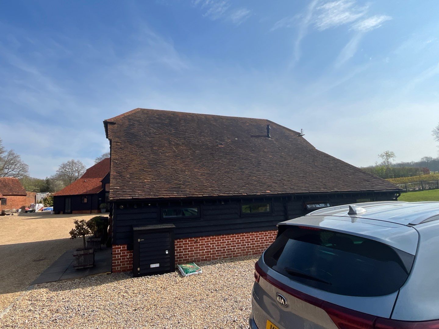 Roof Clean  - Moss Removal - Gutter Clean using Honda 15lpm Low Pressure Washing Machine by Ges Exterior Cleaning ltd