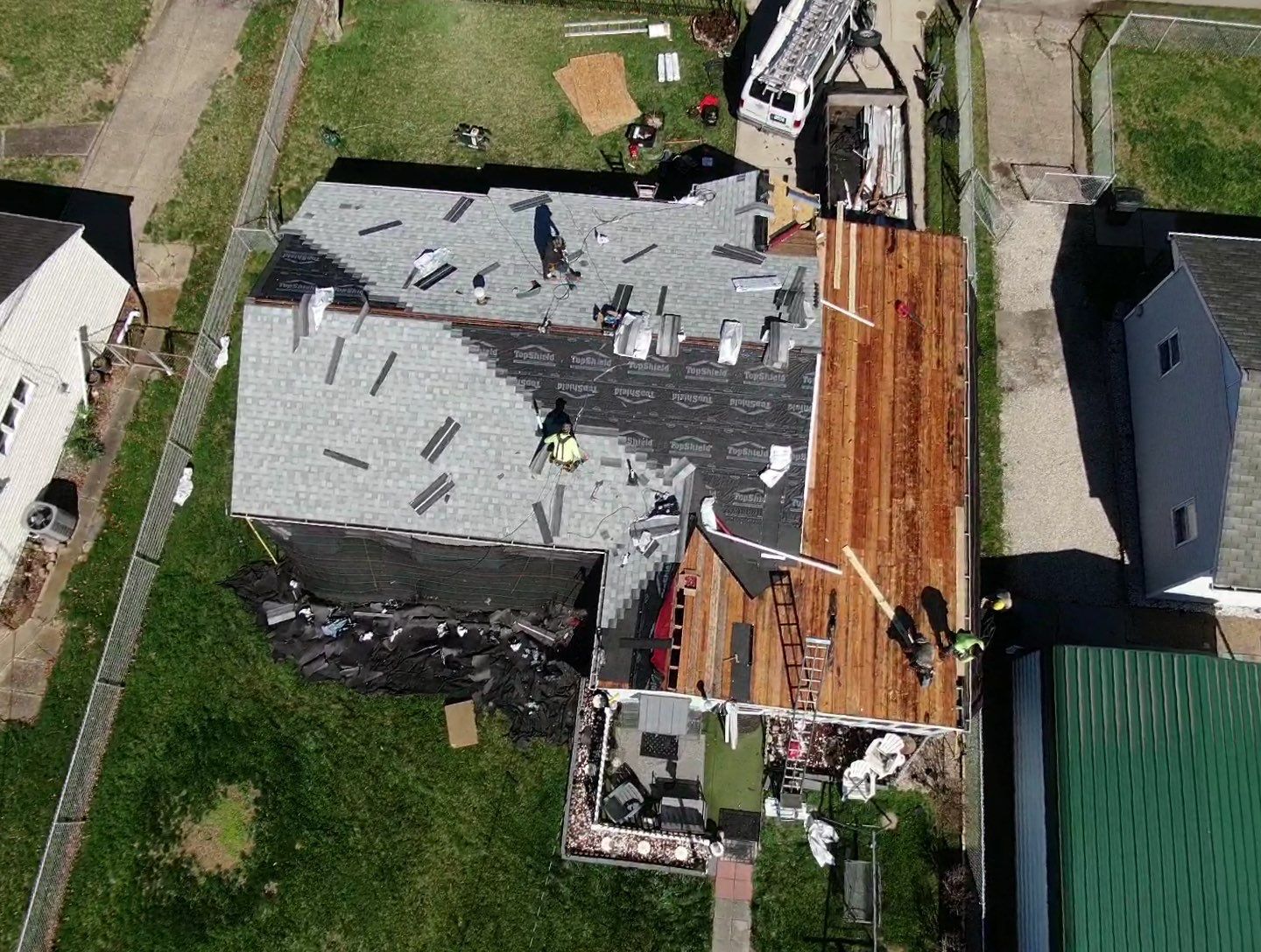 Residential Roofing Installation using Performance Shingles by Mr. Roofer