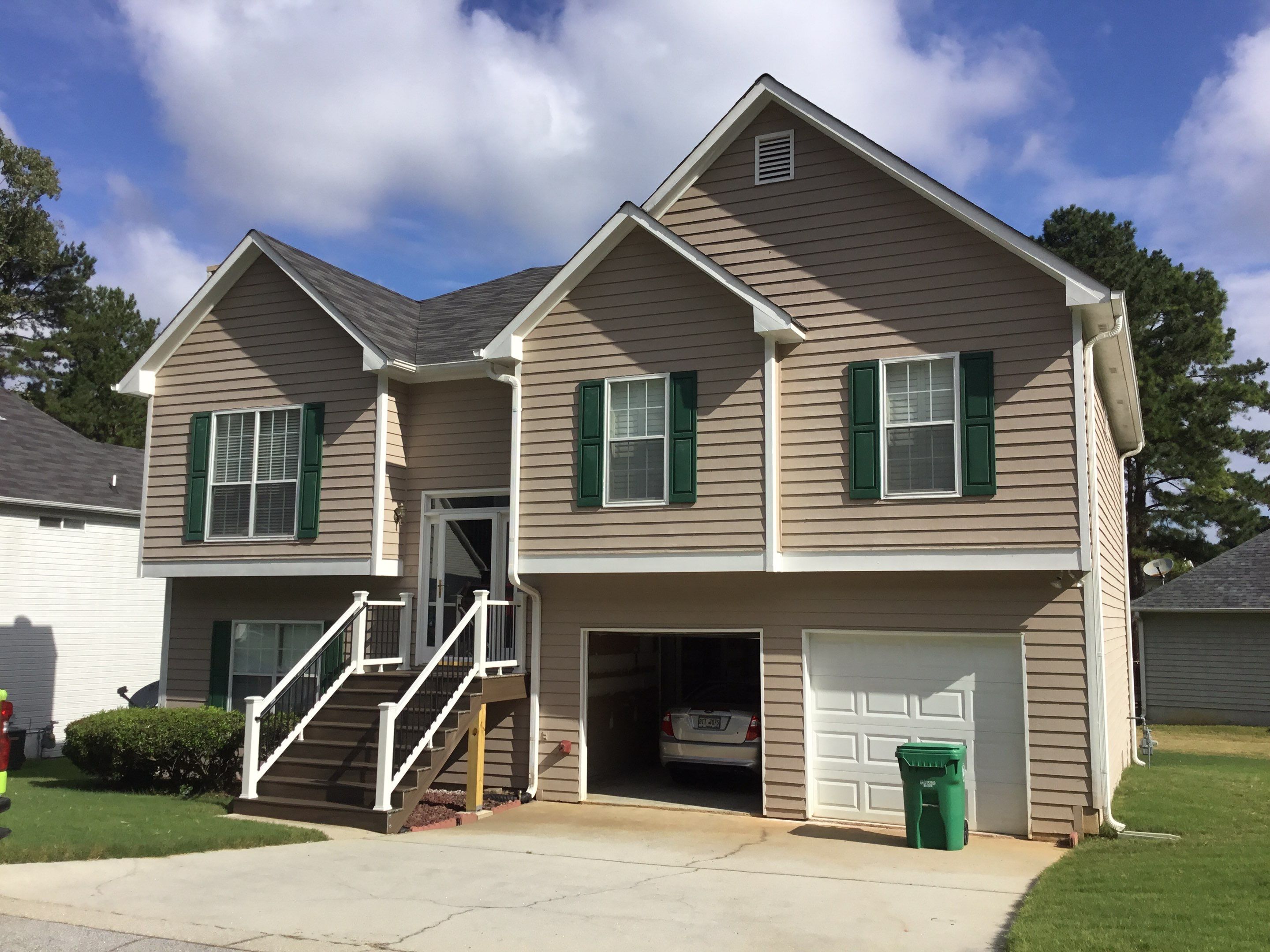 Exterior House Painting and Deck Structural Improvements in Ellenwood by Swift Home Renovations