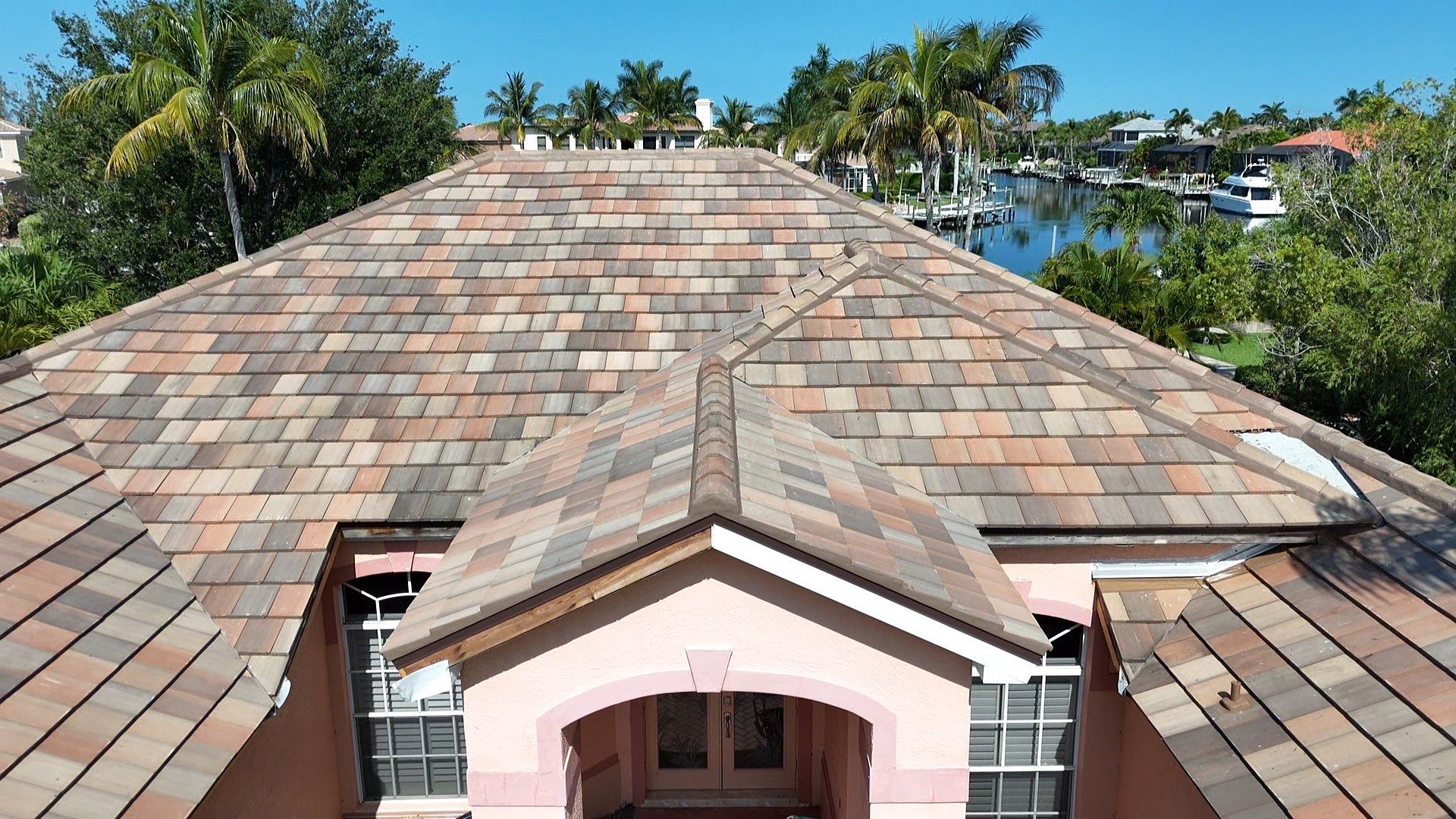 Residential Roofing Installation using Eagle Capistrano Tile in Walnut Creek Blend by Durabilis Roofing INC