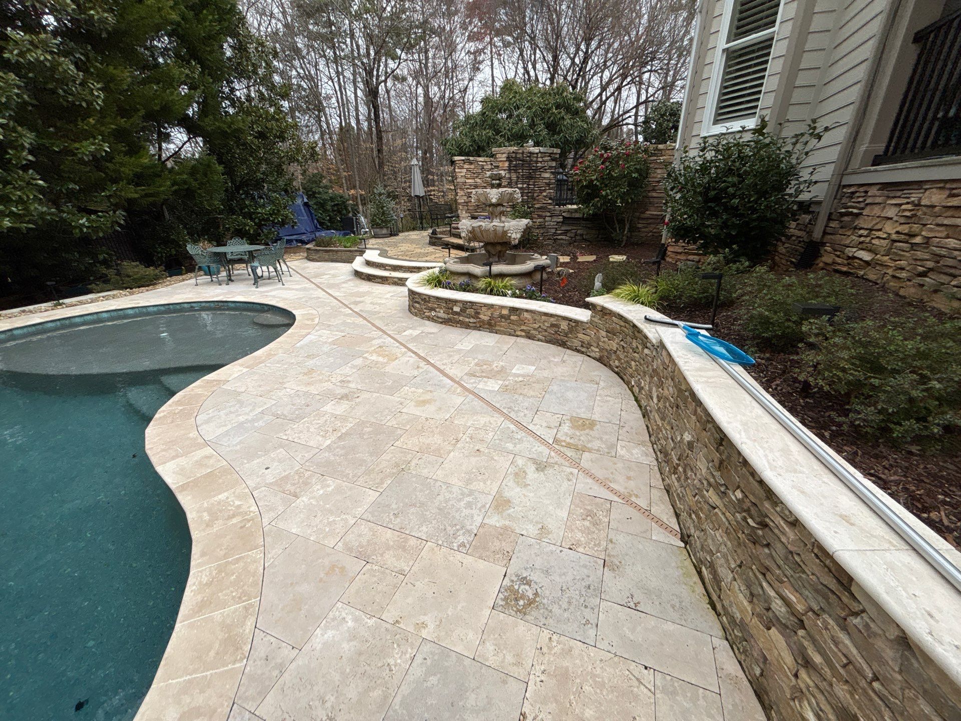 Stone using Concrete Sealant by DuraSeal