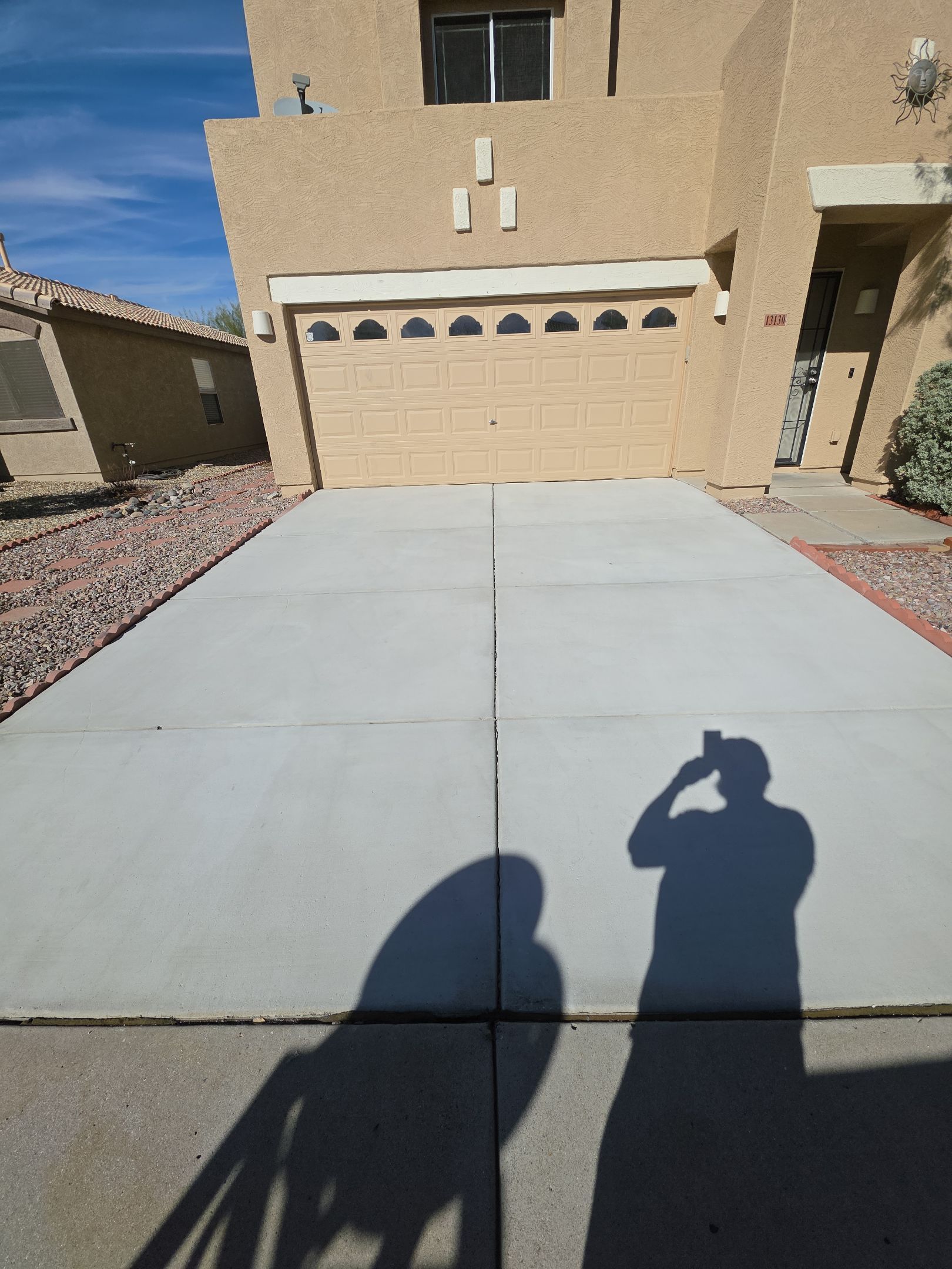 Residential Driveway Cleaning & Oil Stain Removal | Surprise, AZ by Patriot Power Washing & Sanitation