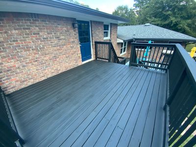 Full Exterior Trim Painting and Multi-Level Deck Staining