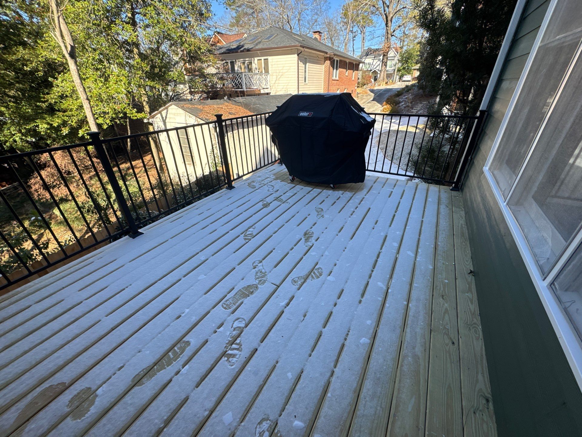 Atlanta Multi-Level Deck and Custom Screened-In Porch Addition by Swift Home Renovations