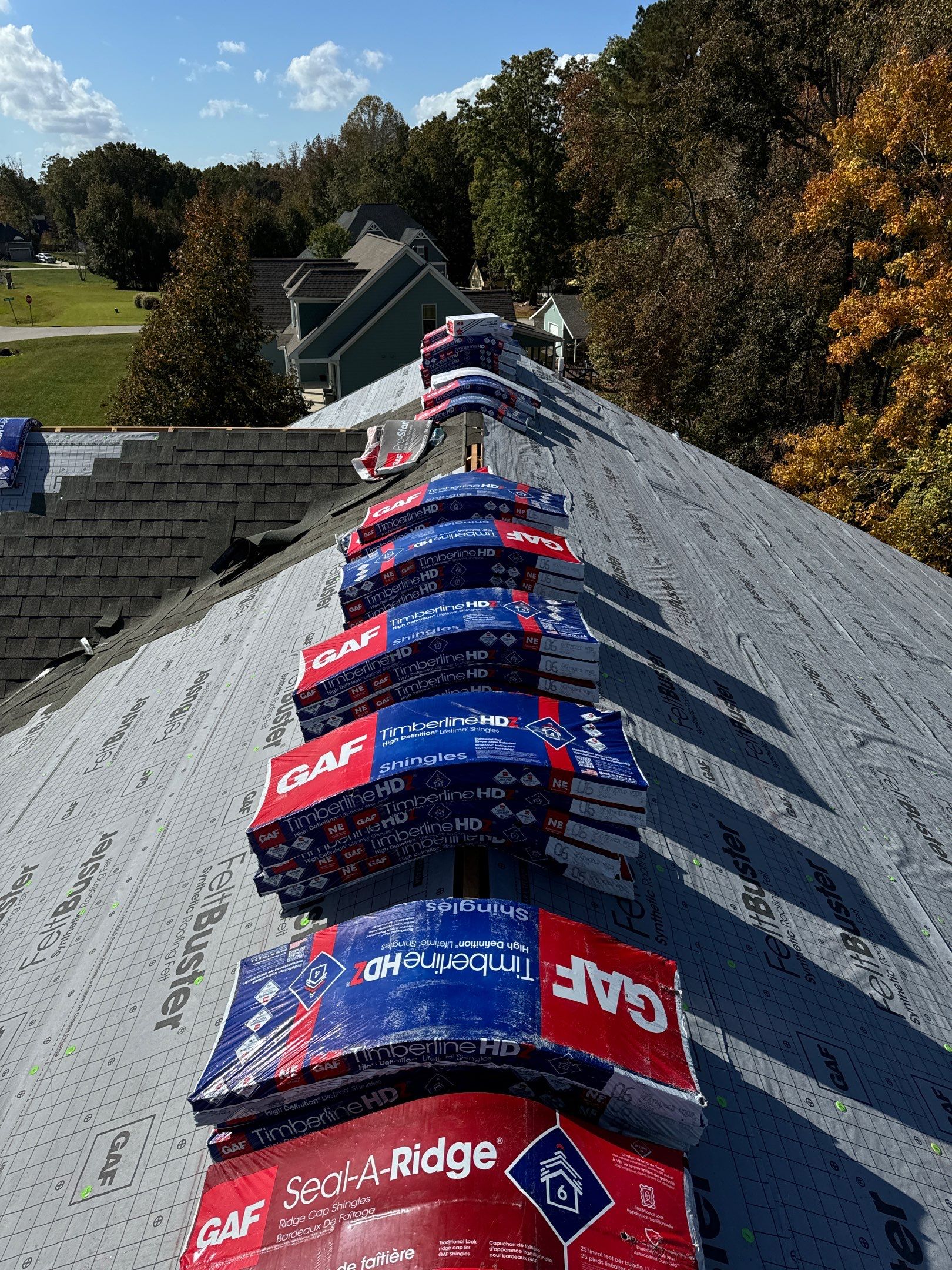 Roof Replacement - GAF Timberline HDZ Weathered Wood  by Pro Performance Roofing