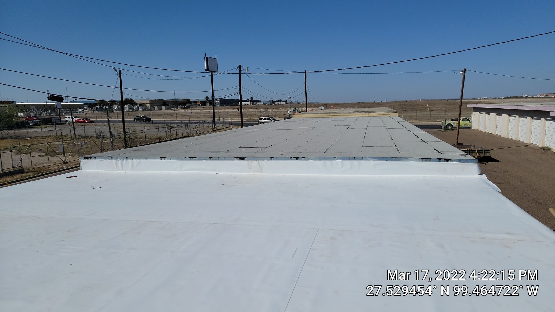 Commercial Roofing Installation using Thermoplastic Polyolefin - GAF  by JM Flores Roofing & Construction, Inc