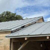 24ga 5V Crimp Mill Finish by Total Roofing System The Metal Roof Experts