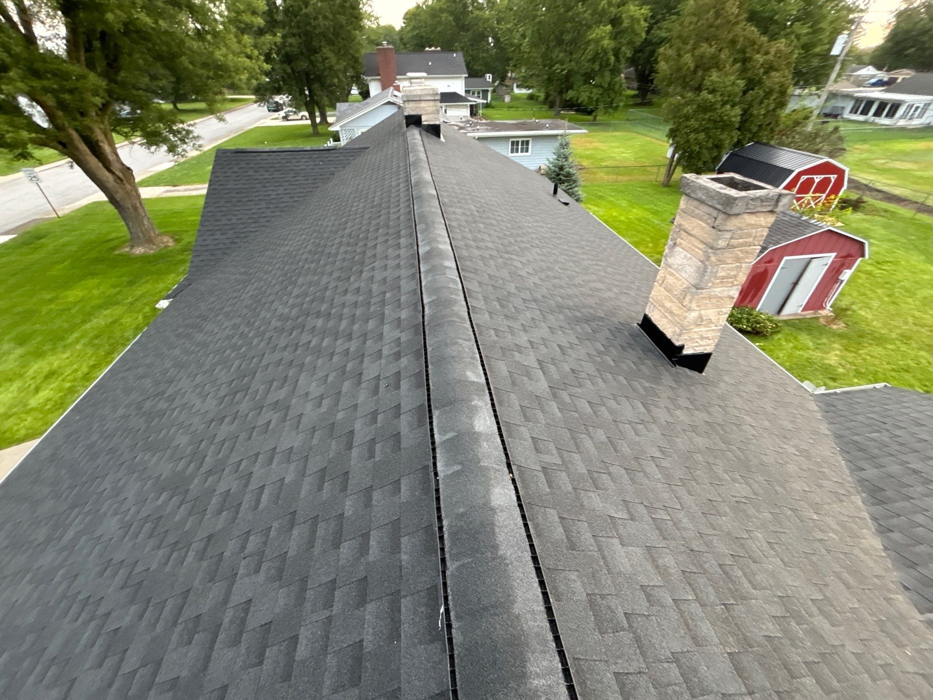 Residential Roofing Installation using GAF Timberline HDZ Pewter Gray by Nitro Roofing and Construction