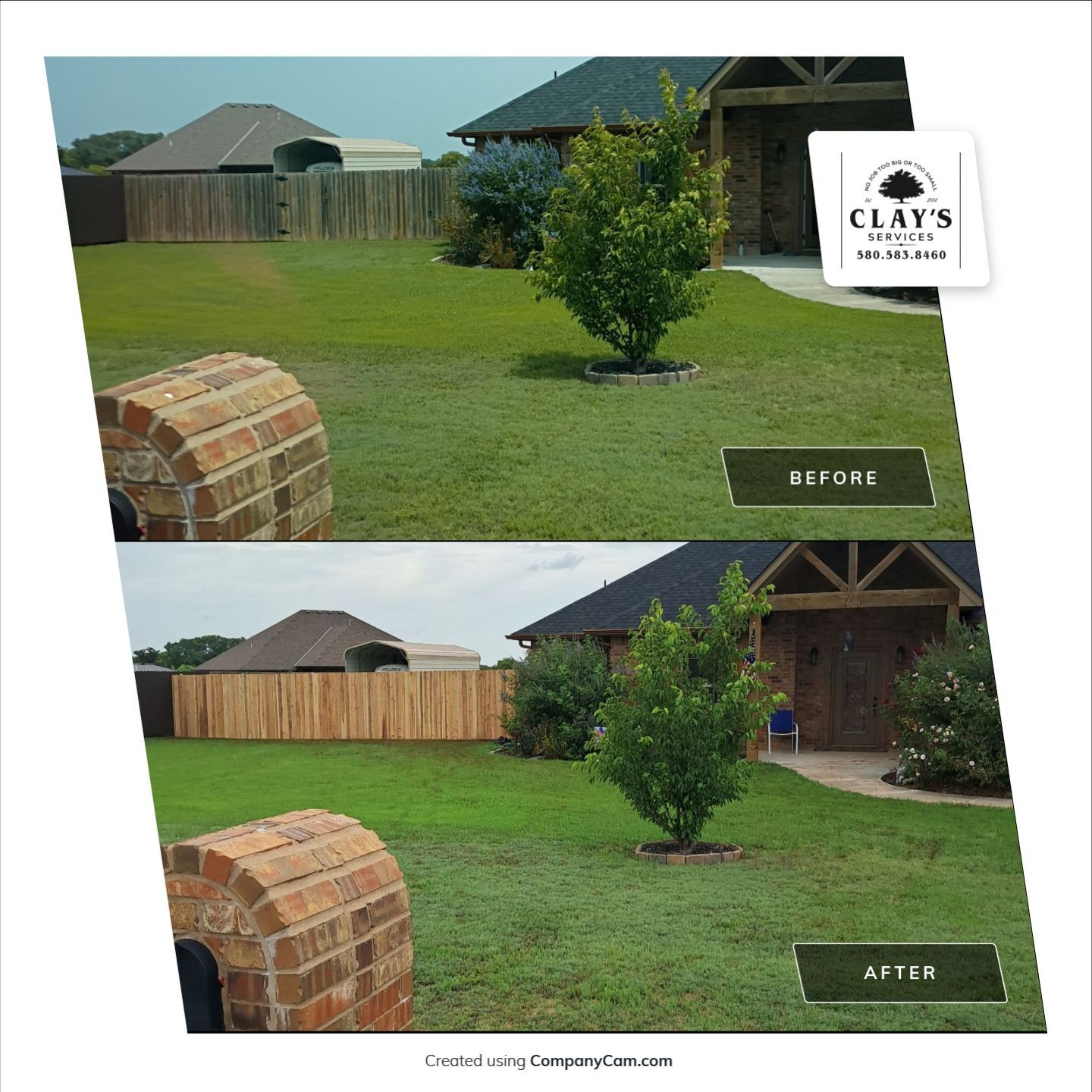 Fence Work by Clays Services Inc