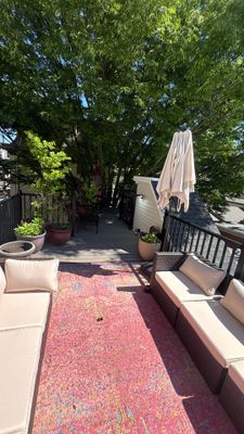 Roof Replacement and Custom Trex Roof Top Deck Project in Philadelphia, Pennsylvania