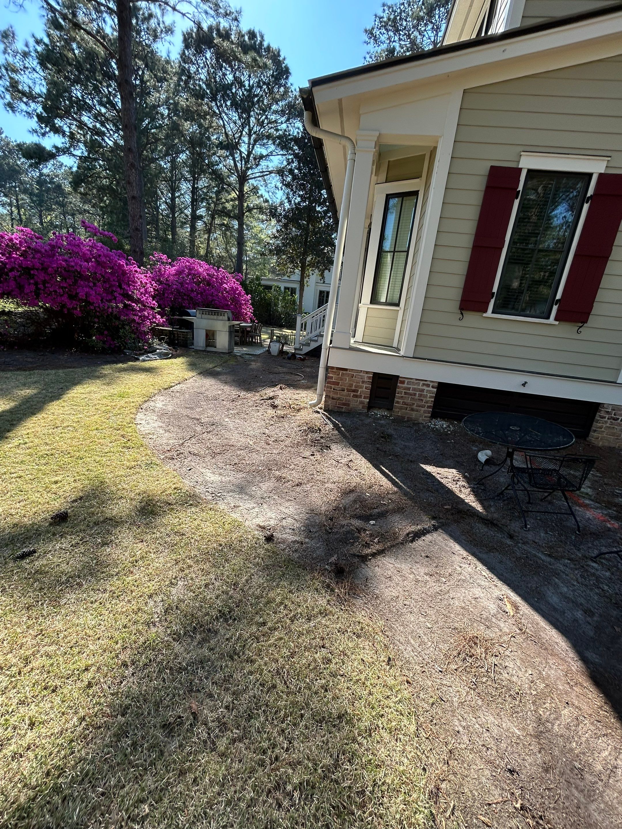 Comprehensive Landscape Design and Custom Hardscape Installation in Bluffton by Lowcountry Scapes, LLC