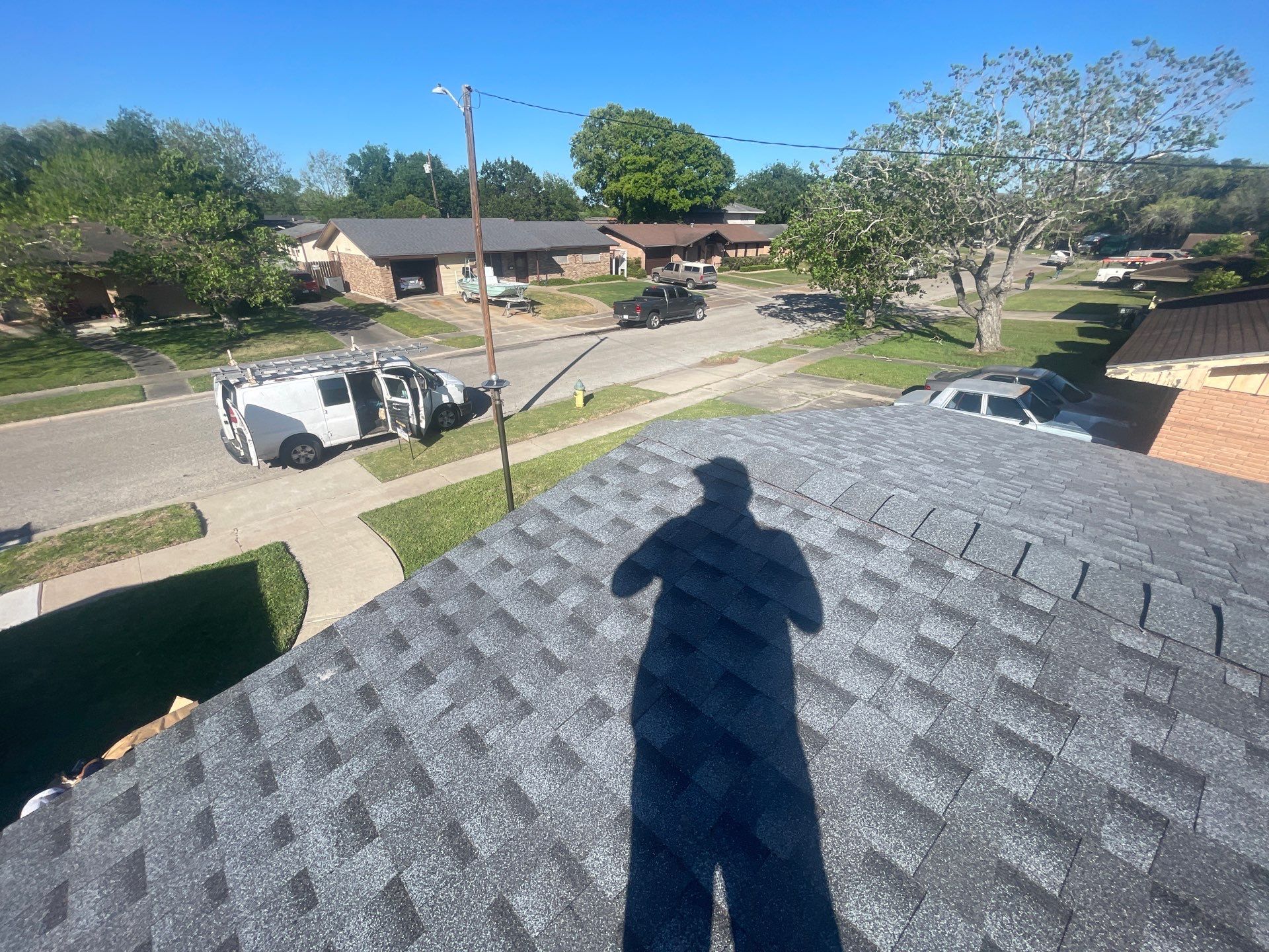 Residential Roofing Installation using GAF HDZ Pewter Grey by Lighthouse Roofing