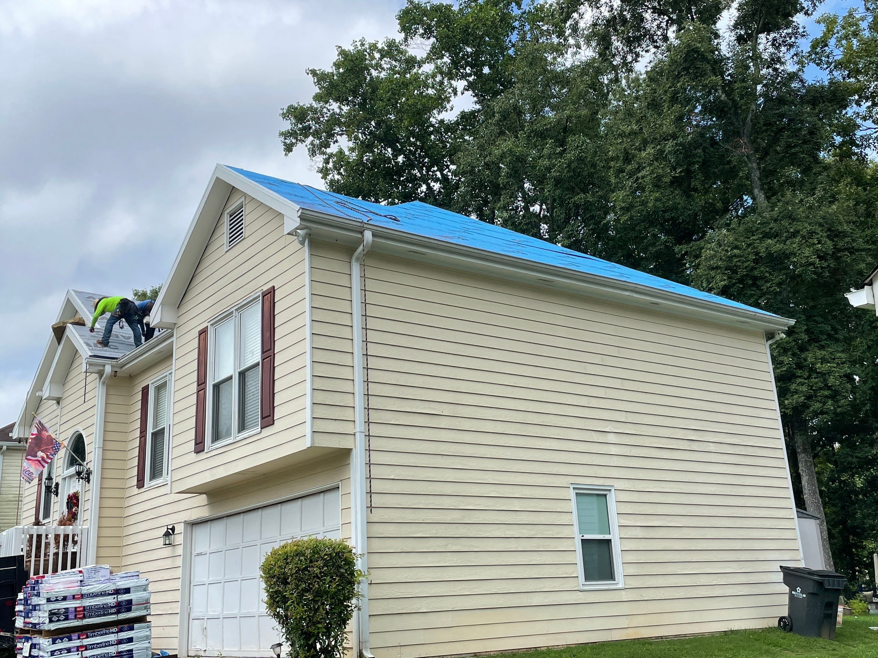 Hail Damage  by Deerfield Roofing LLC